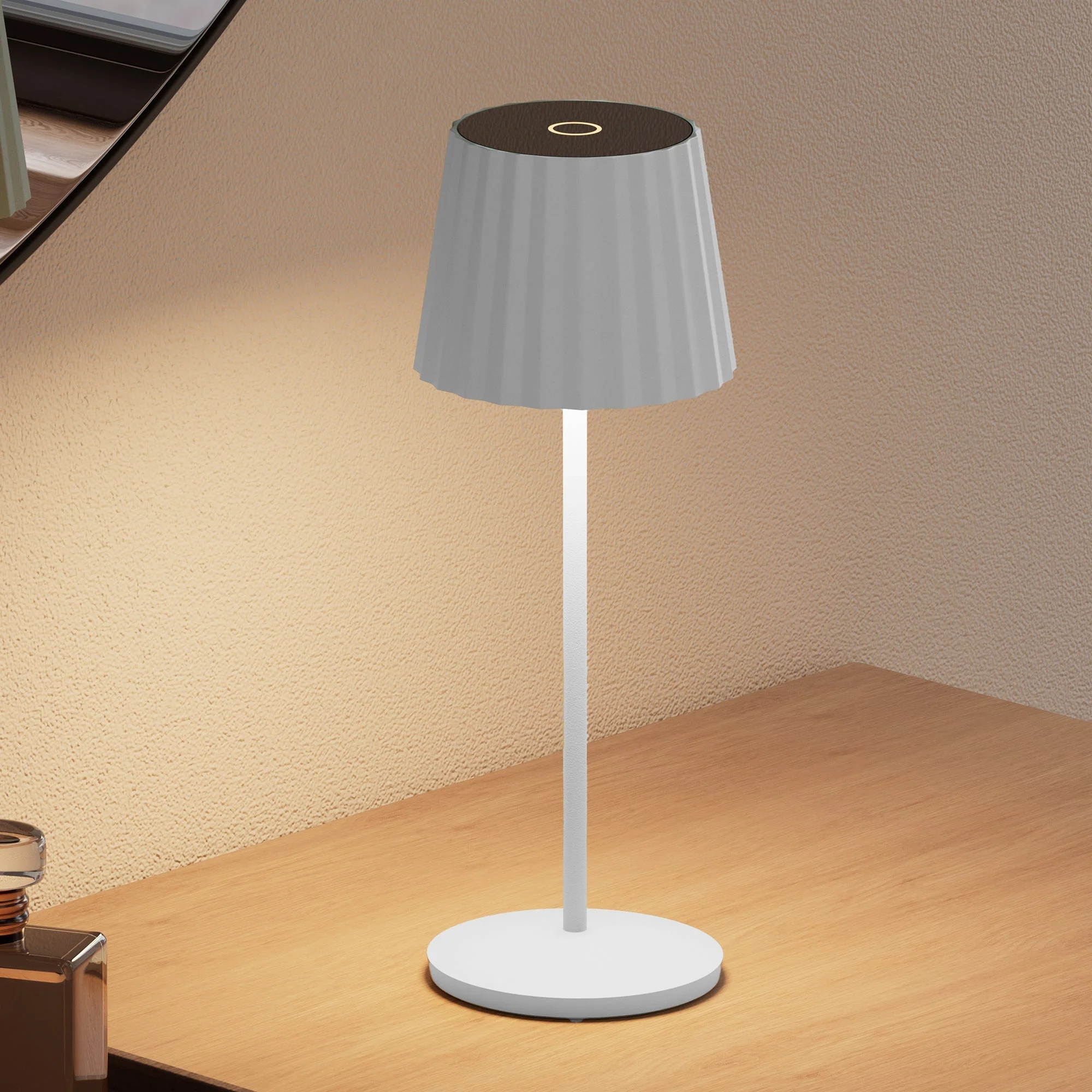 Lampe De Table Sans Fil - 6X Abby White - Image 2