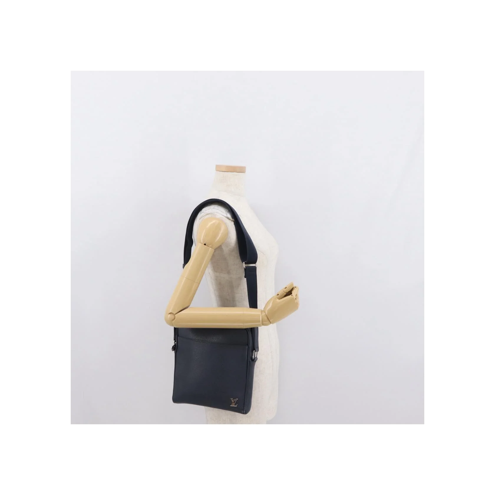 Sac Messager Louis Vuitton Alex - Navy - Image 14