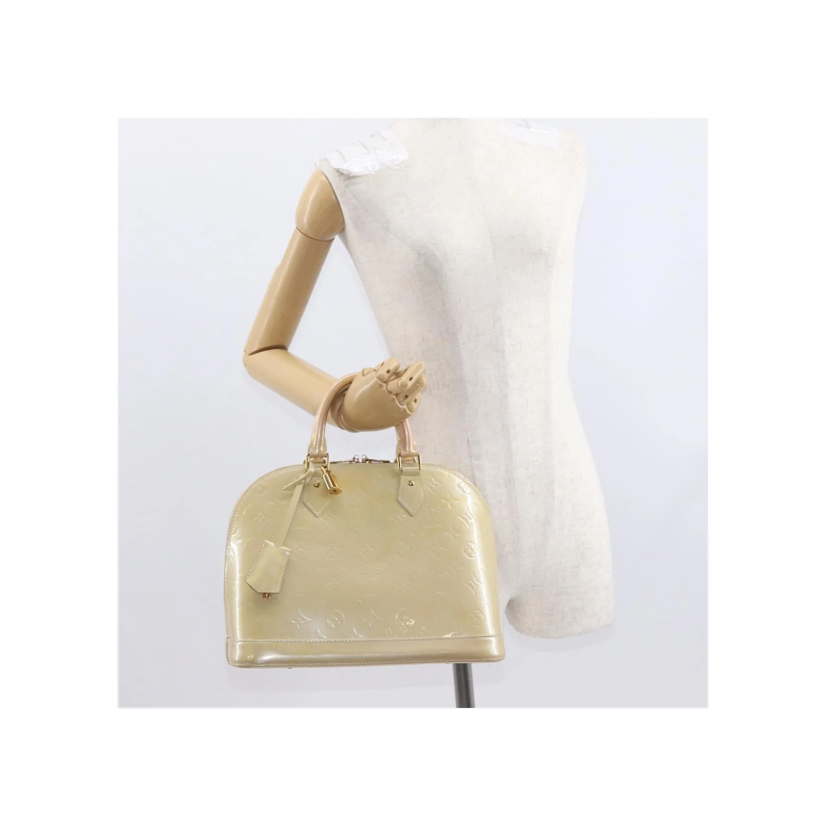 Sac À Main Louis Vuitton Alma - Pink - Image 16