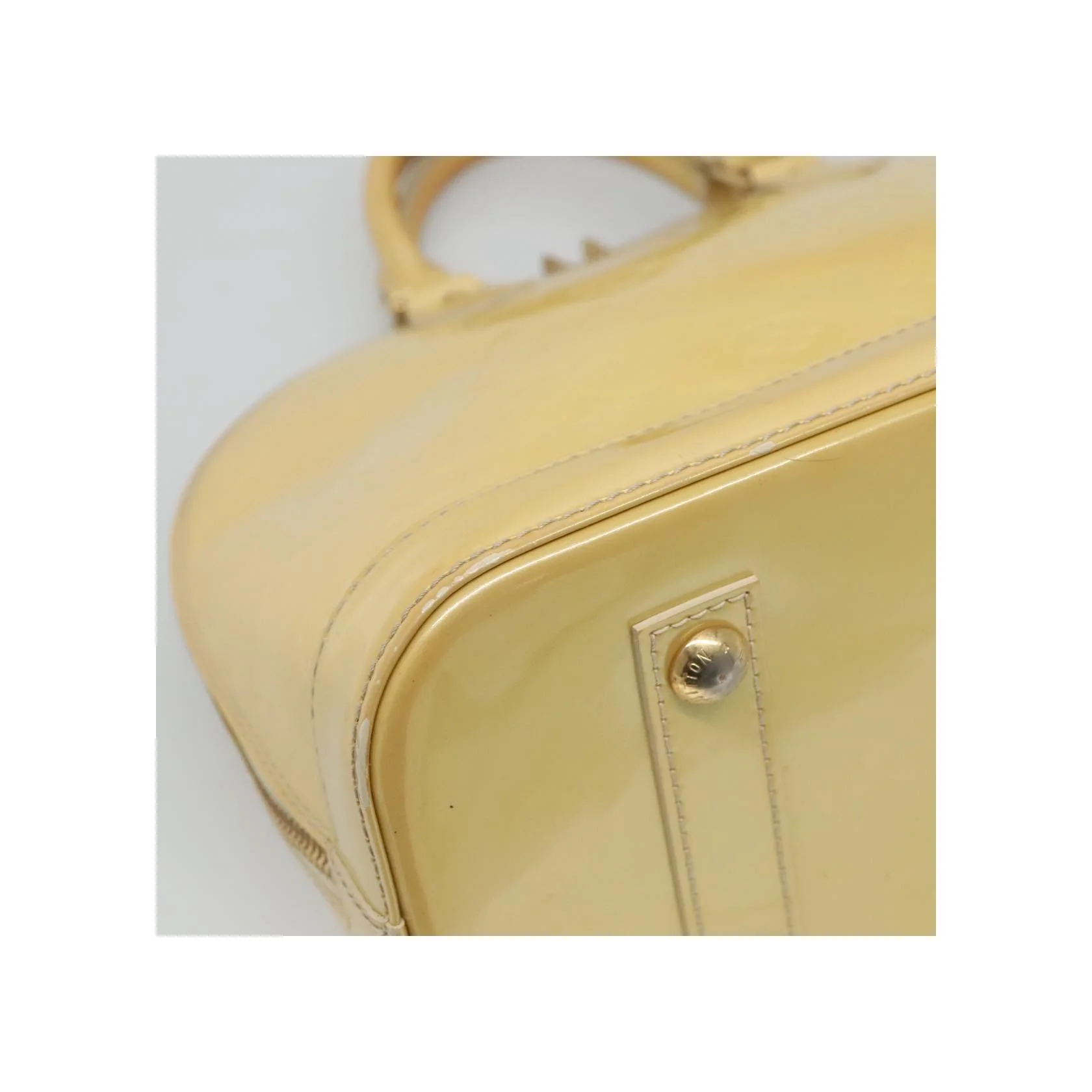 Sac À Main Louis Vuitton Alma - Yellow - Image 11
