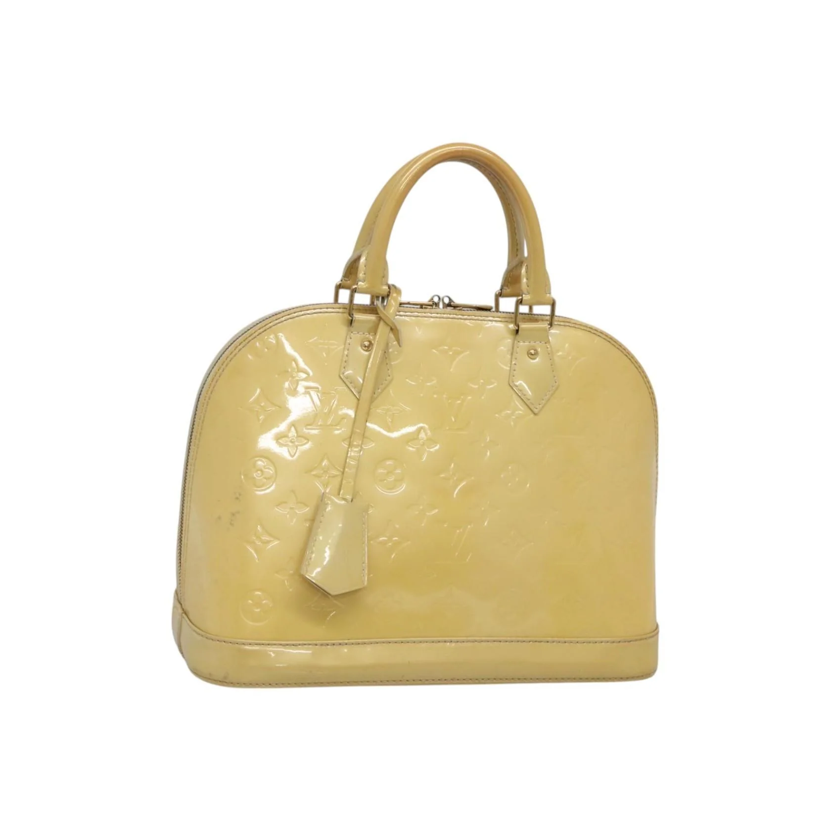 Sac À Main Louis Vuitton Alma - Yellow - Image 22