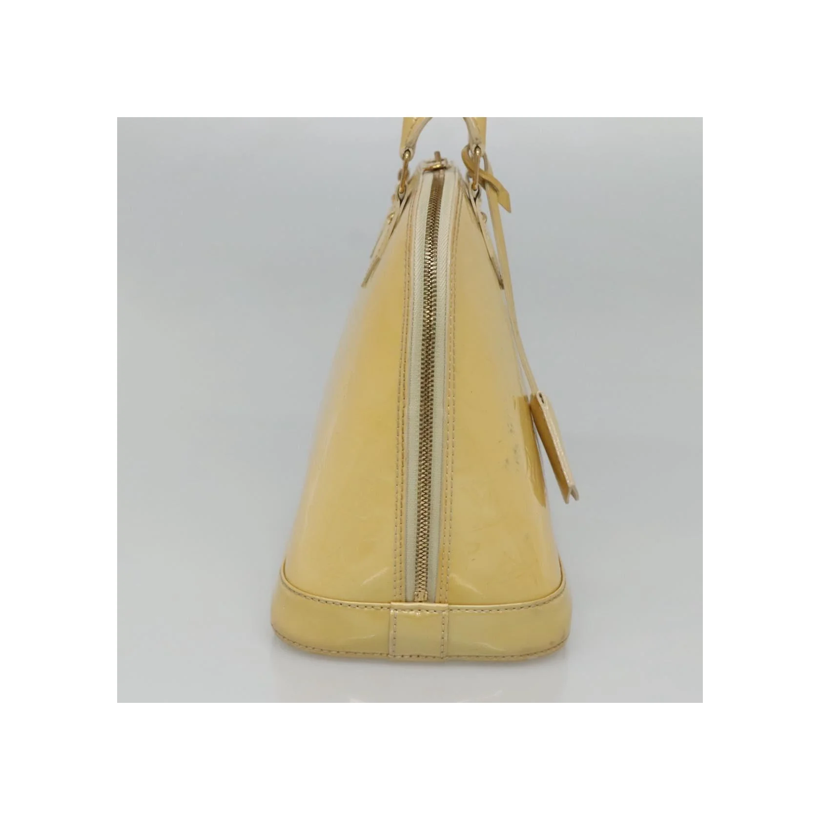 Sac À Main Louis Vuitton Alma - Yellow - Image 3
