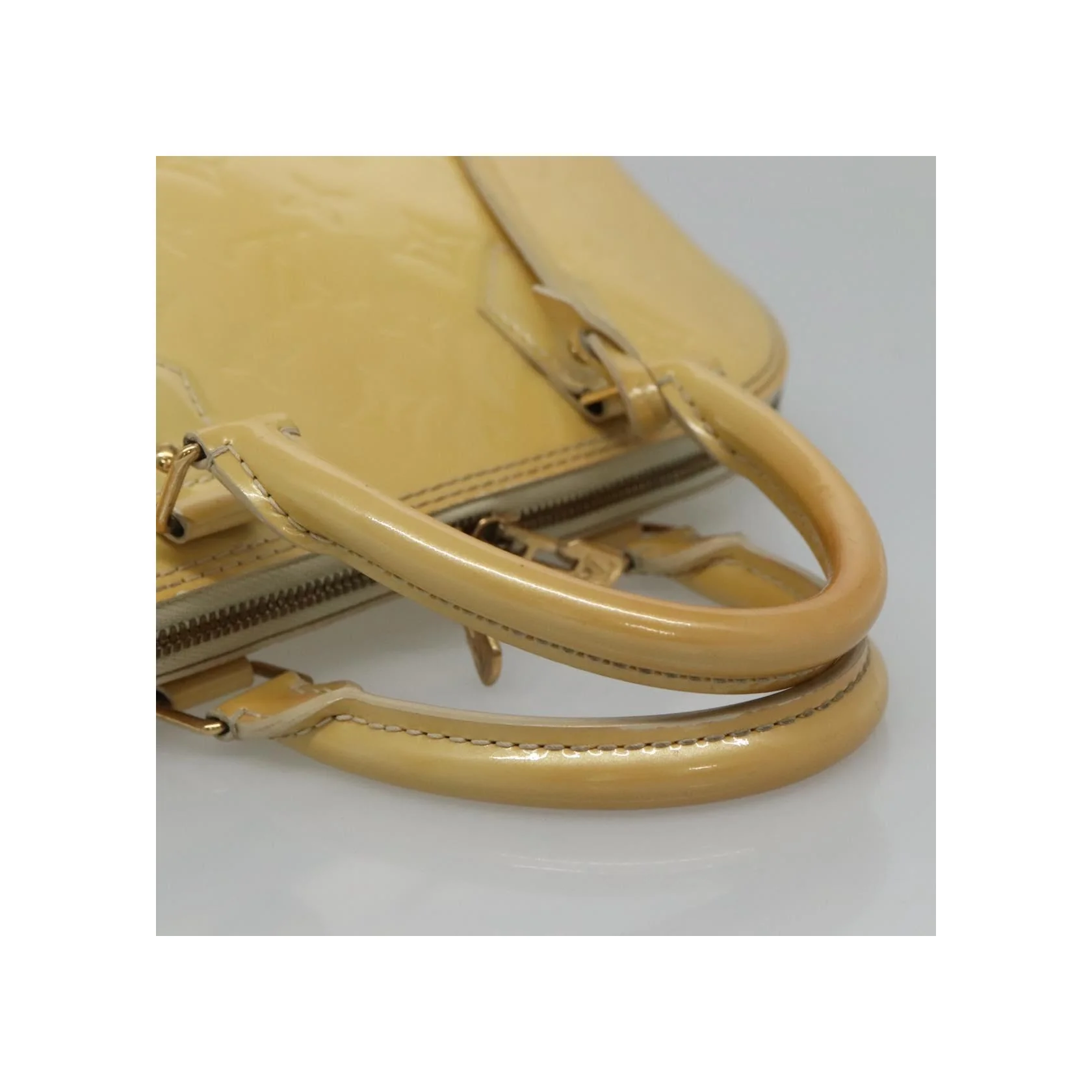 Sac À Main Louis Vuitton Alma - Yellow - Image 8