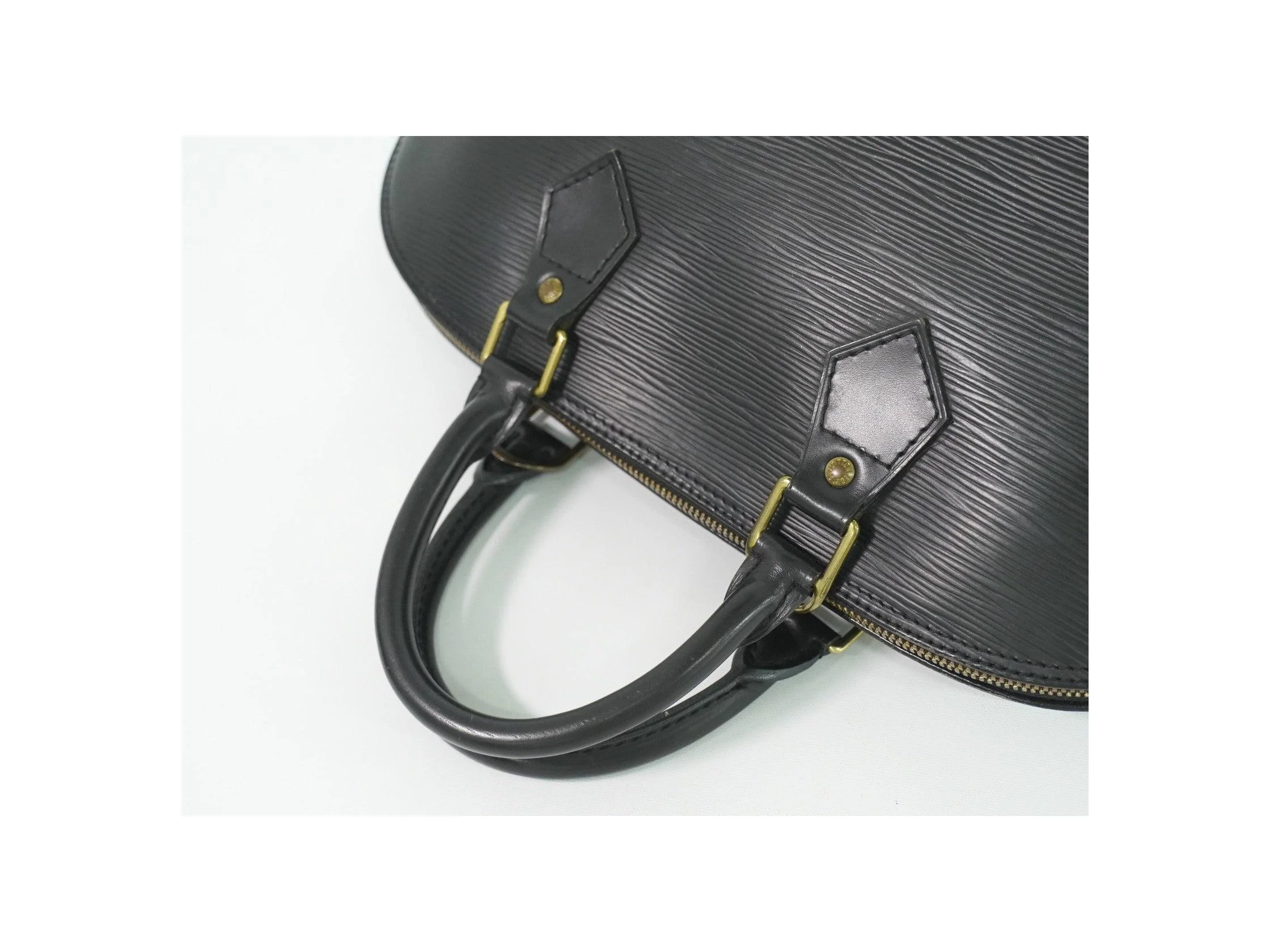 Sac À Main Louis Vuitton Alma - Black - Image 6