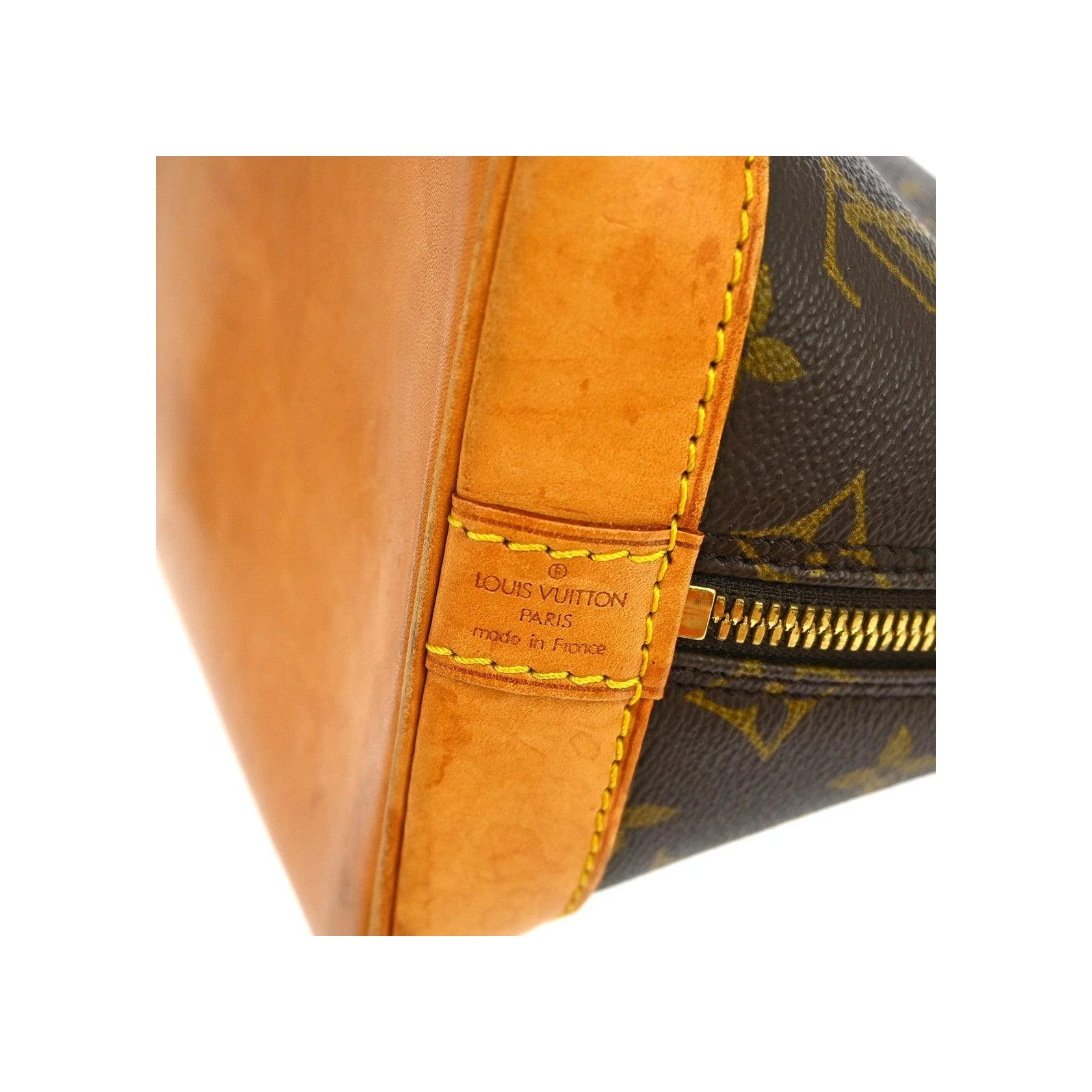 Sac À Main Louis Vuitton Alma - Brown - Image 4