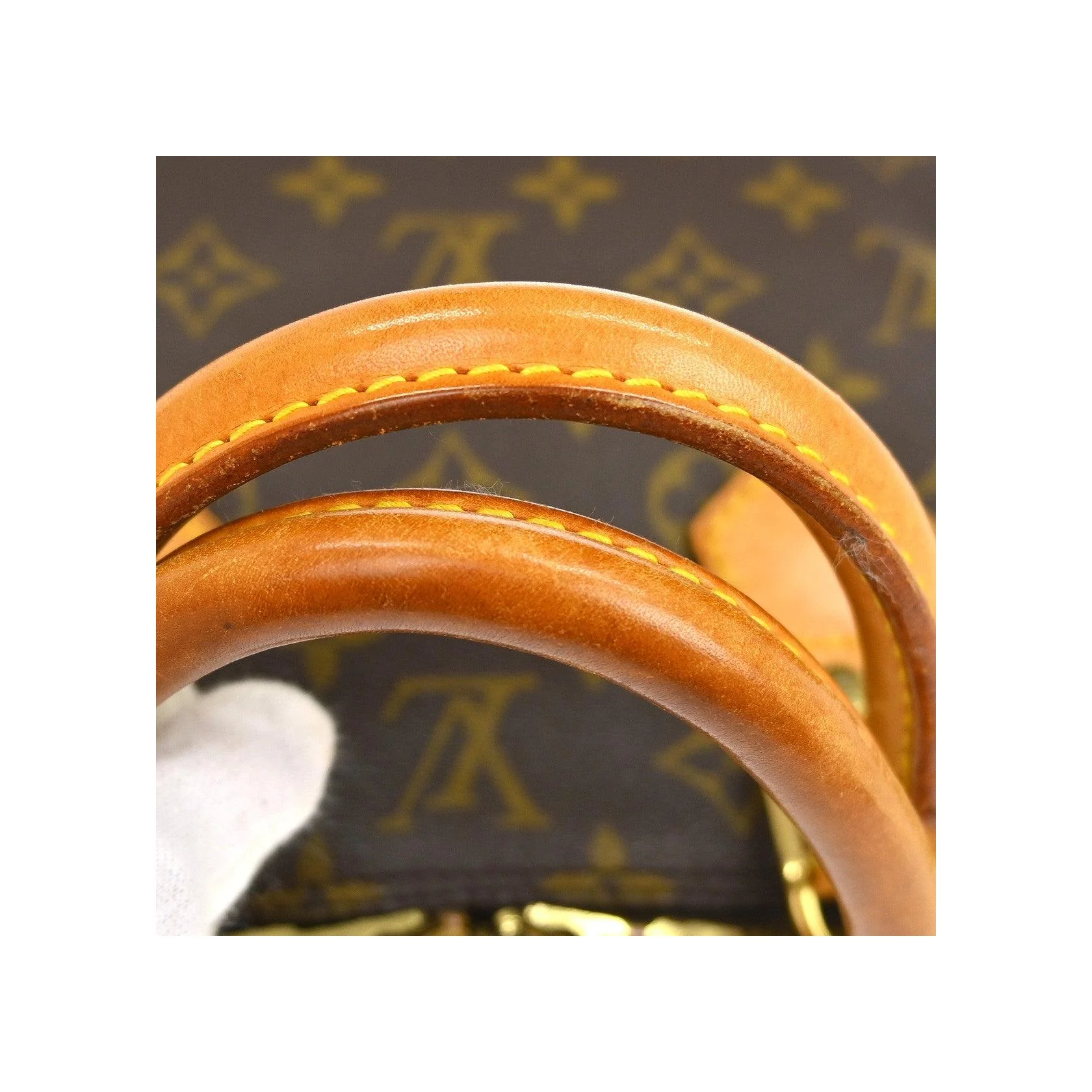 Sac À Main Louis Vuitton Alma - Brown - Image 6
