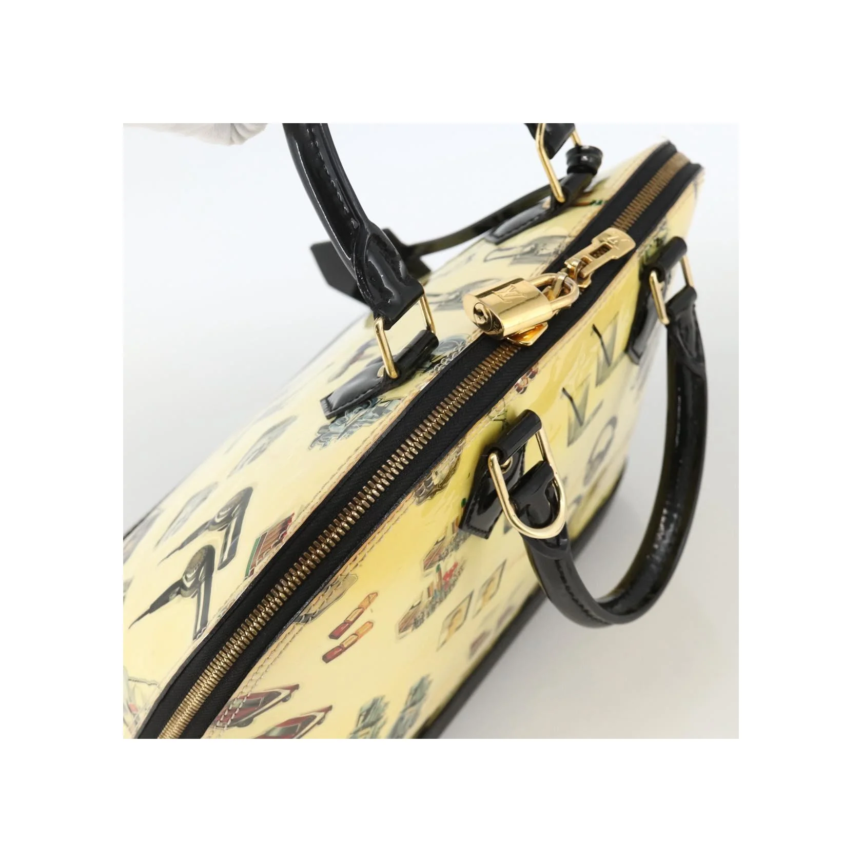Sac À Main Louis Vuitton Alma - Multicolour - Image 17