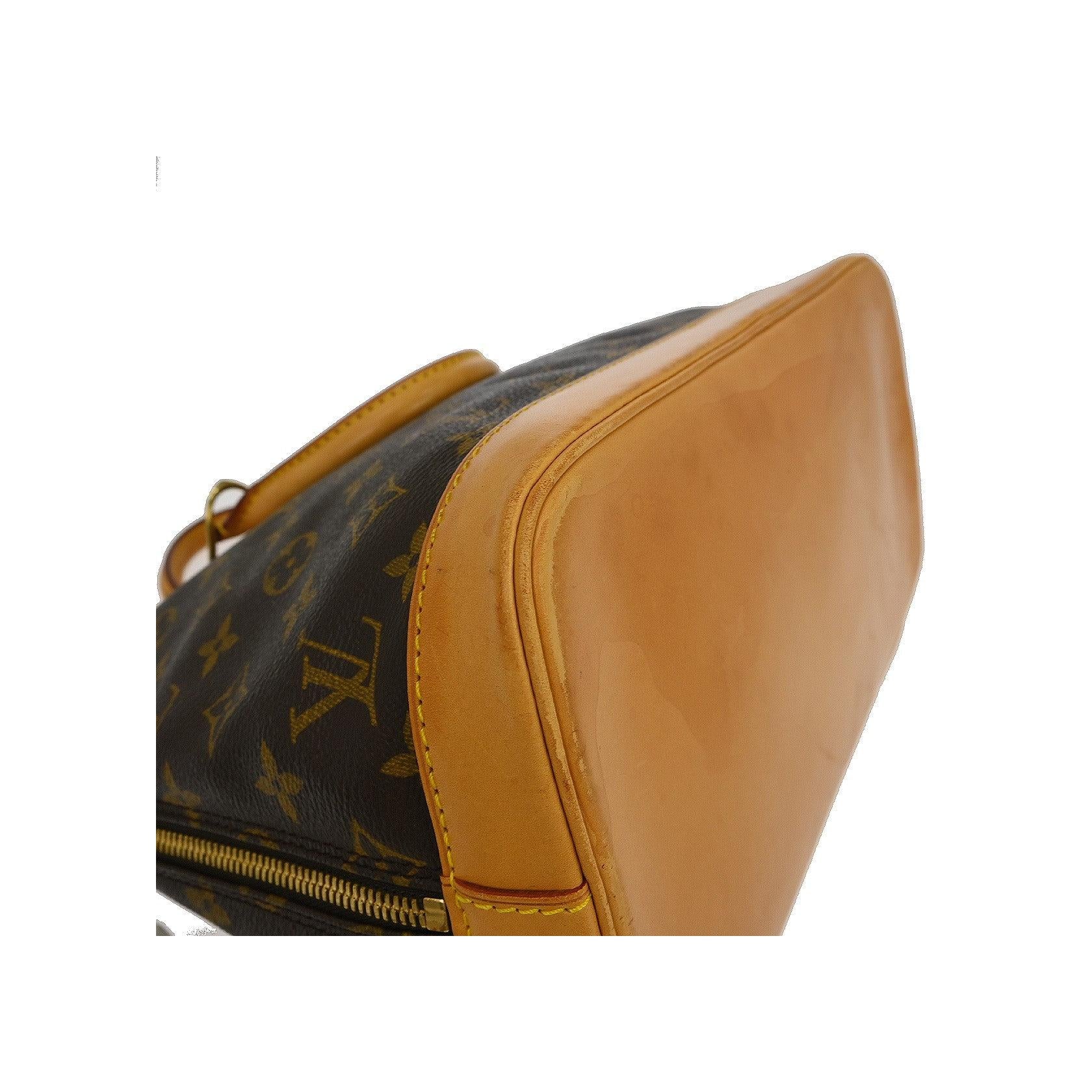 Sac À Main Louis Vuitton Alma - Brown - Image 8