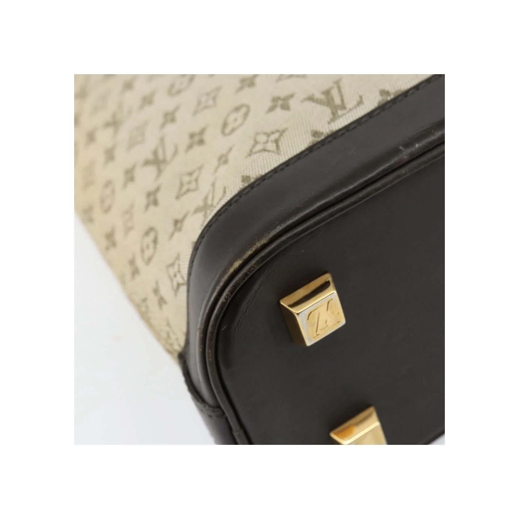 Sac À Main Louis Vuitton Alma - Khaki - Image 10