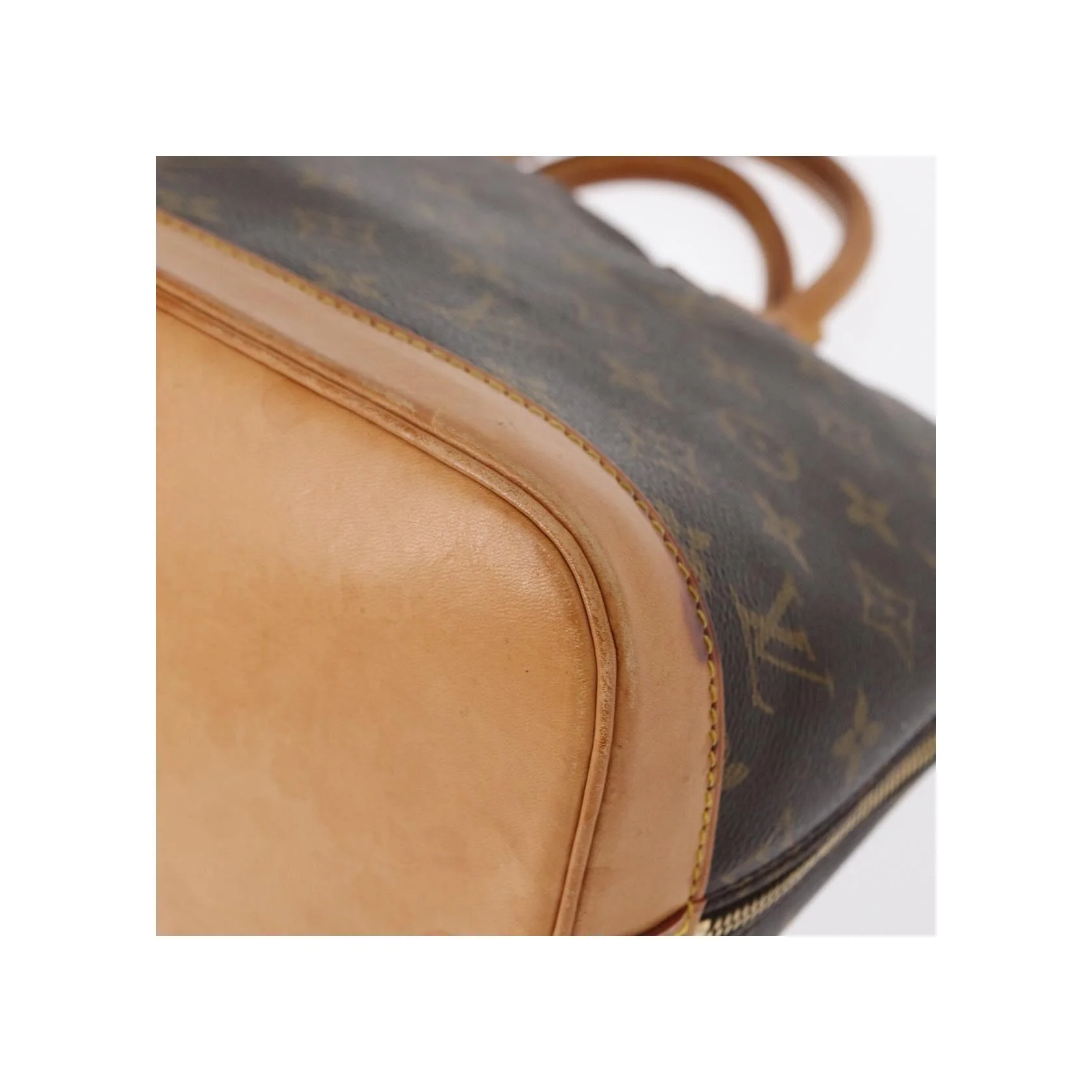Sac À Main Louis Vuitton Alma - Brown - Image 12