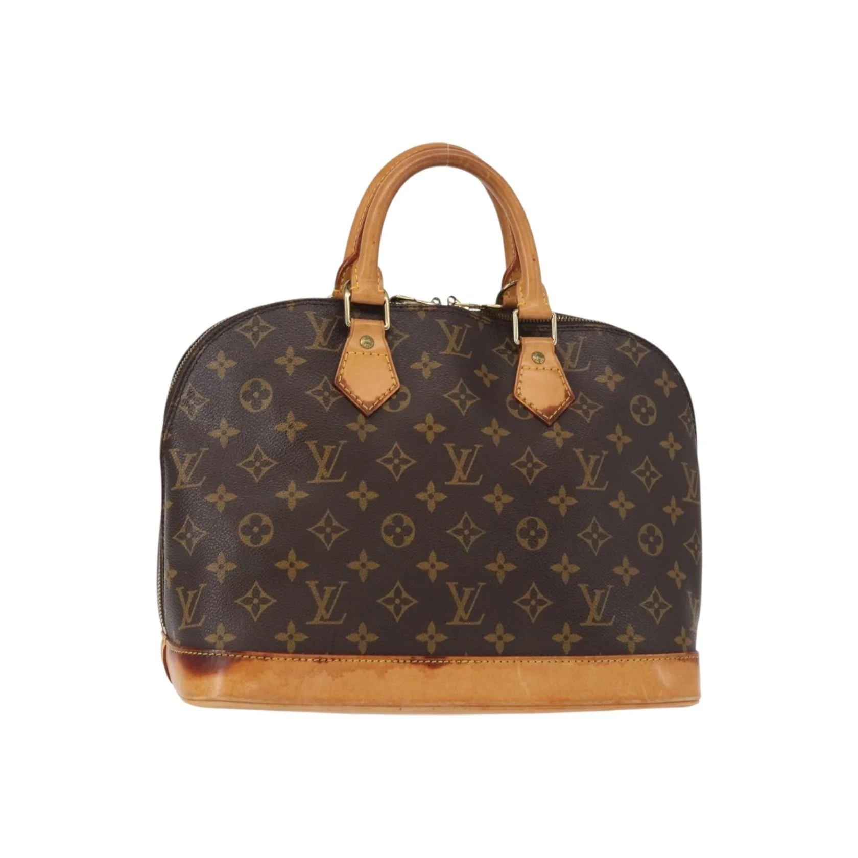 Sac À Main Louis Vuitton Alma - Brown - Image 15