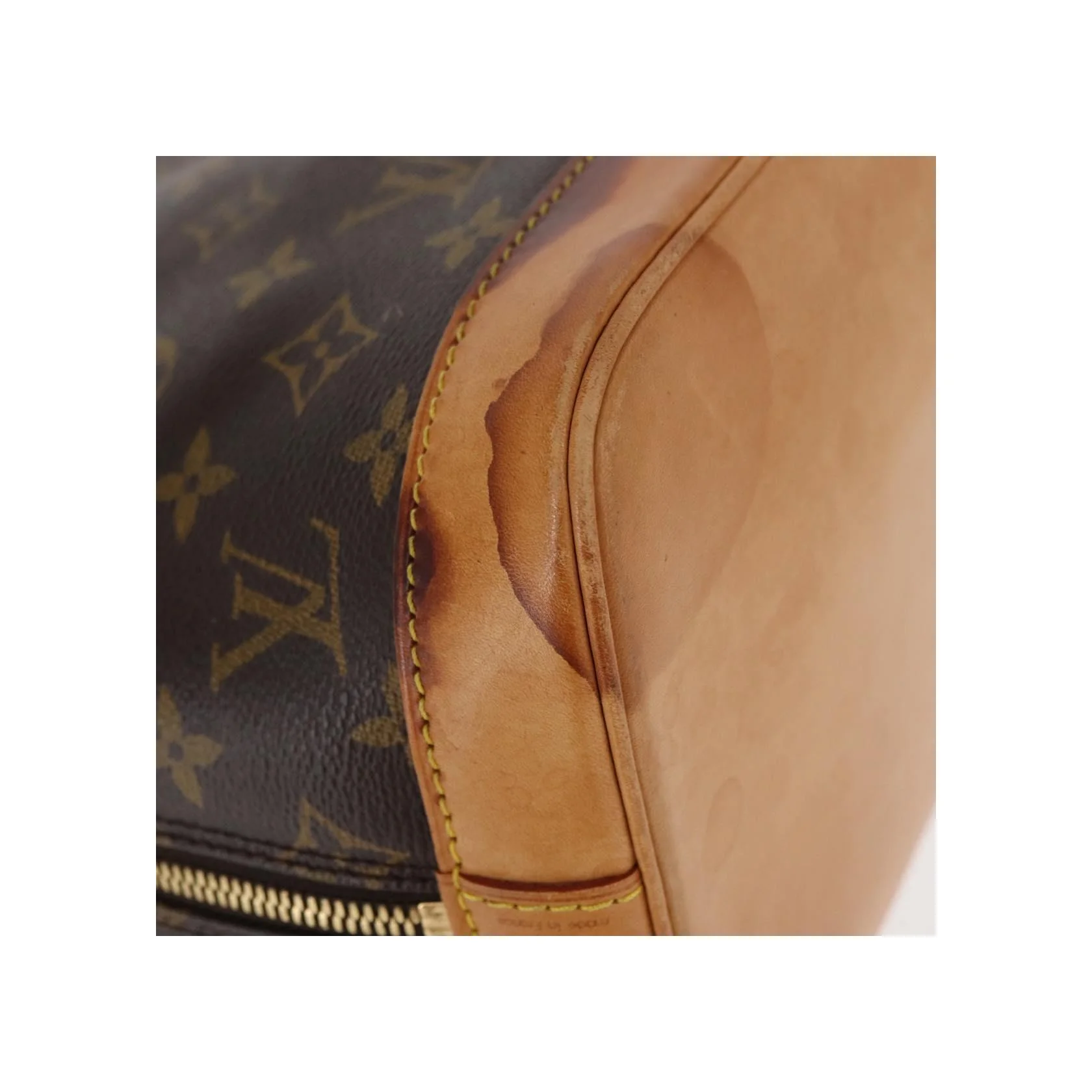 Sac À Main Louis Vuitton Alma - Brown - Image 9