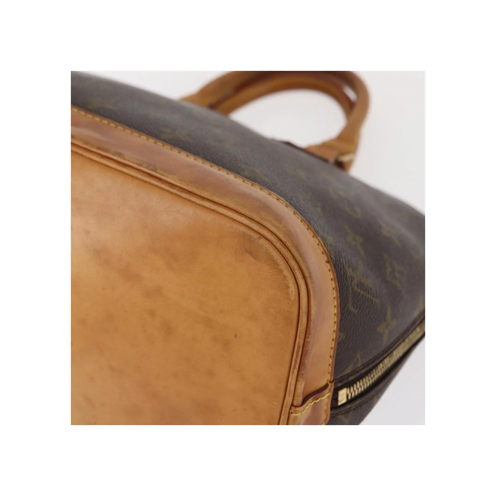 Sac À Main Louis Vuitton Alma - Brown - Image 10
