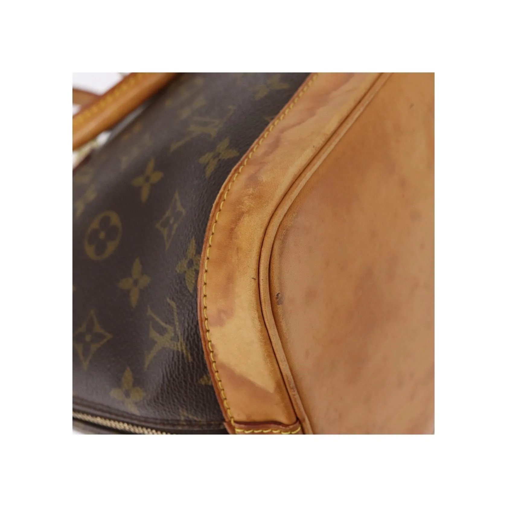 Sac À Main Louis Vuitton Alma - Brown - Image 11