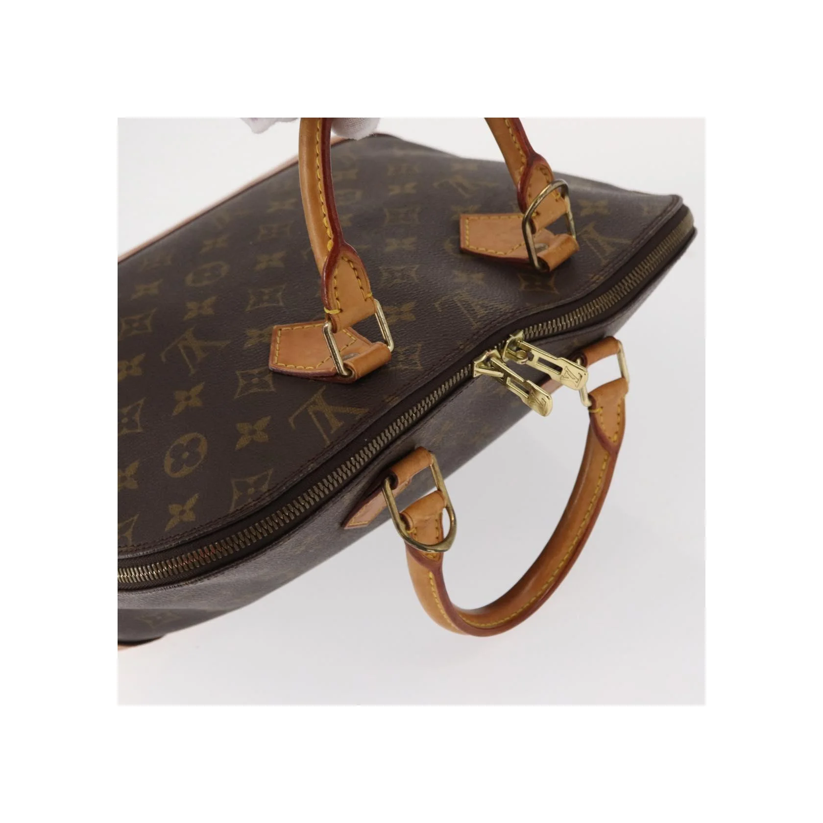Sac À Main Louis Vuitton Alma - Brown - Image 16
