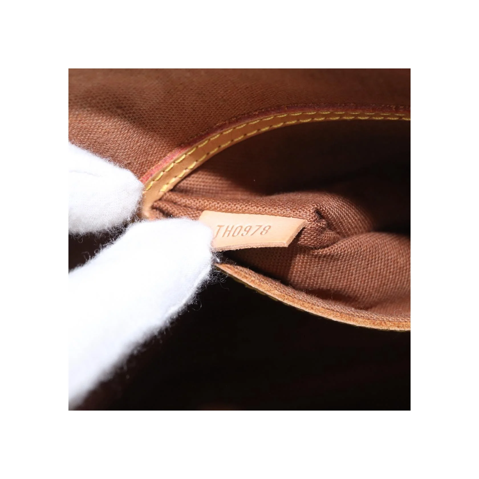 Sac À Main Louis Vuitton Alma - Brown - Image 7