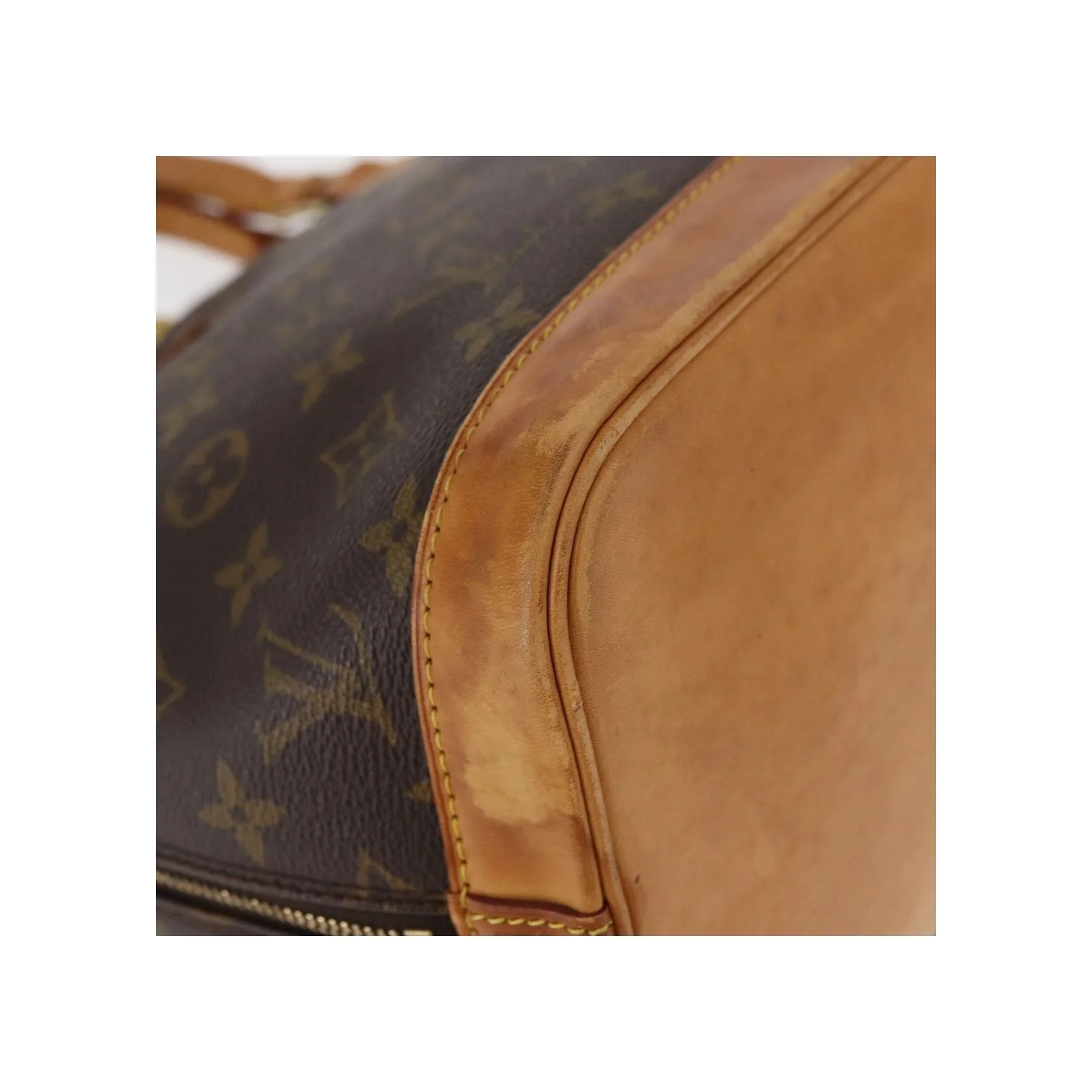 Sac À Main Louis Vuitton Alma - Brown - Image 9