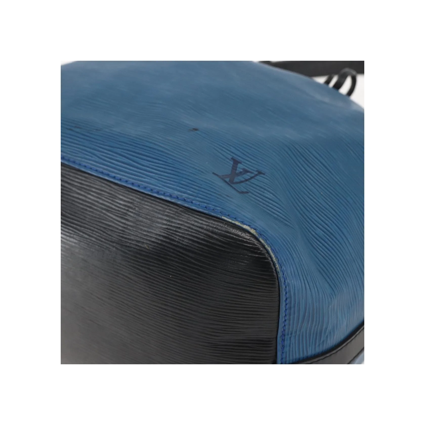 Sac À Main Louis Vuitton Petit Noé Bicolore - Blue - Image 10