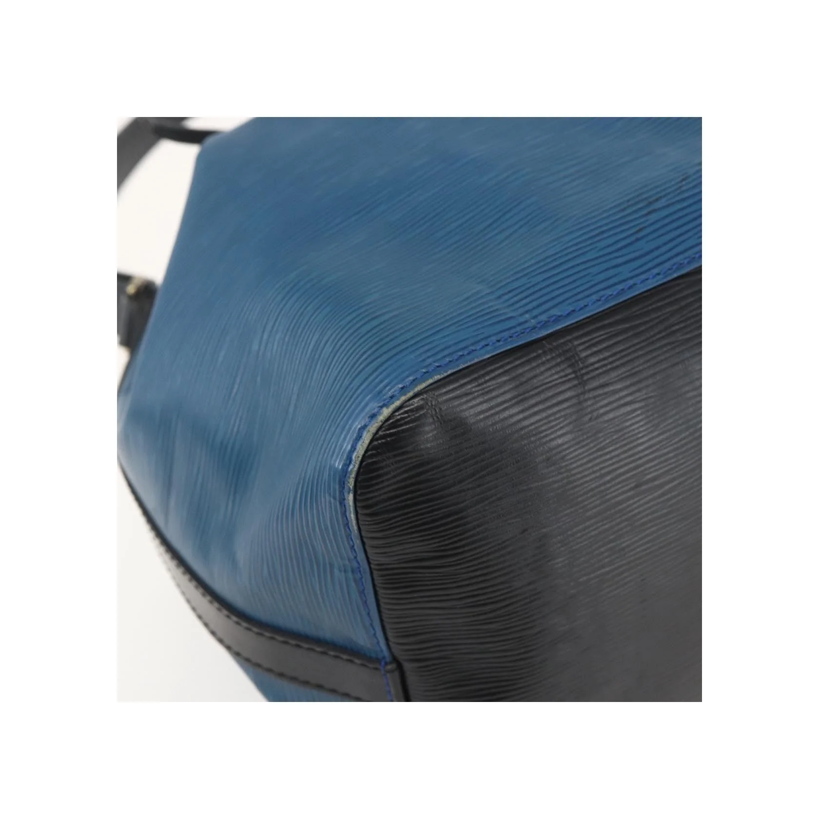 Sac À Main Louis Vuitton Petit Noé Bicolore - Blue - Image 11