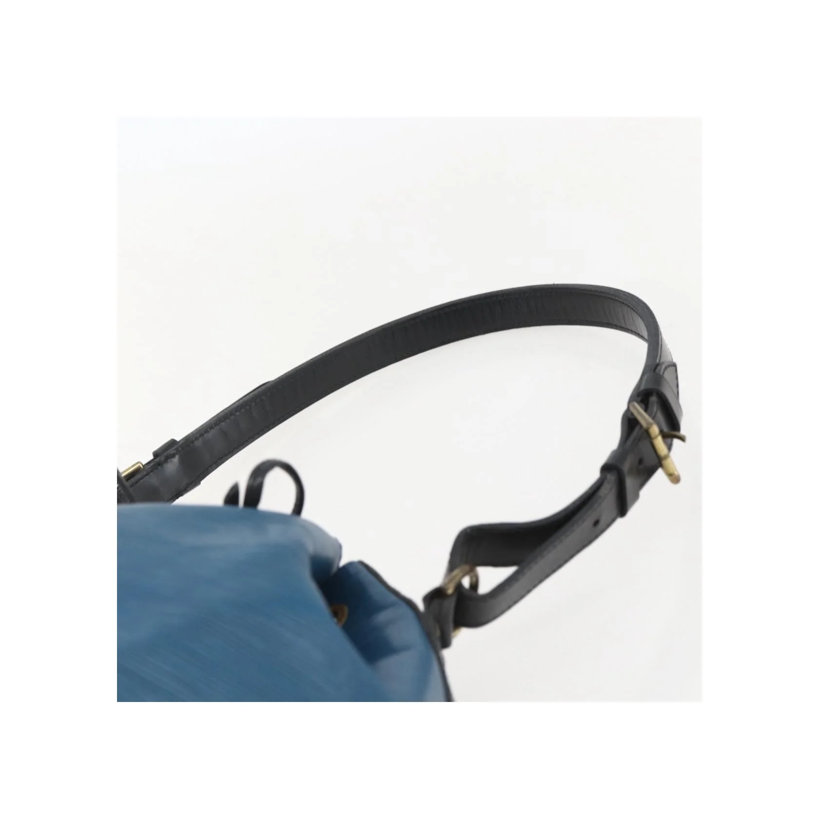 Sac À Main Louis Vuitton Petit Noé Bicolore - Blue - Image 16