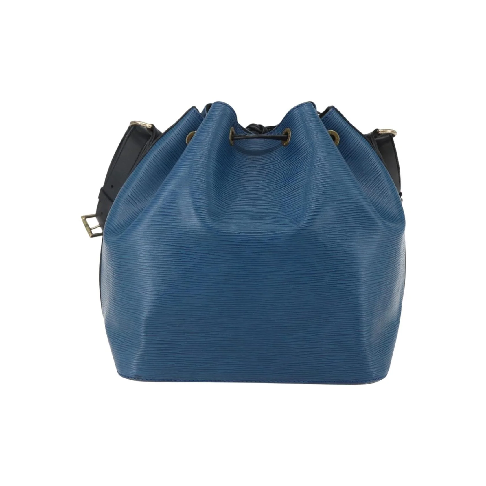 Sac À Main Louis Vuitton Petit Noé Bicolore - Blue - Image 2