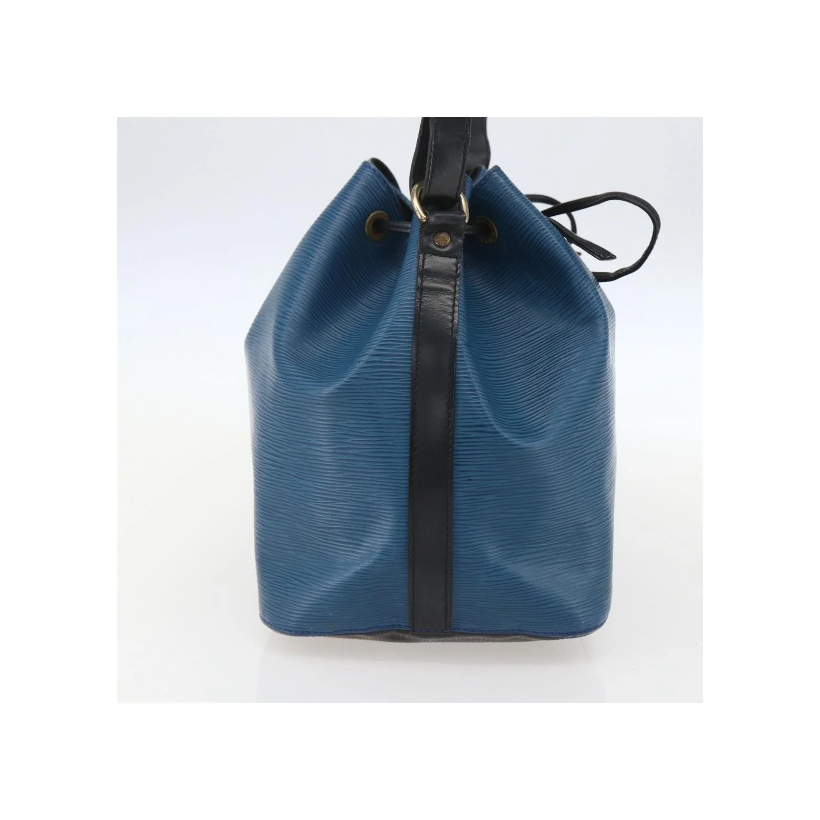 Sac À Main Louis Vuitton Petit Noé Bicolore - Blue - Image 3