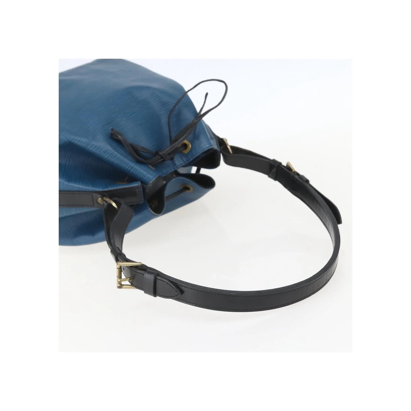 Sac À Main Louis Vuitton Petit Noé Bicolore - Blue - Image 8