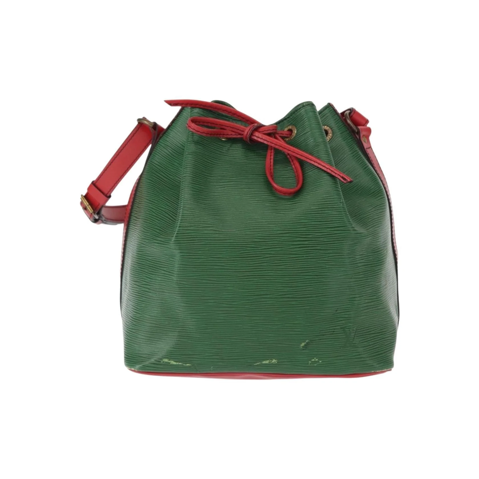 Sac À Main Louis Vuitton Petit Noé Bicolore - Green - Image 18