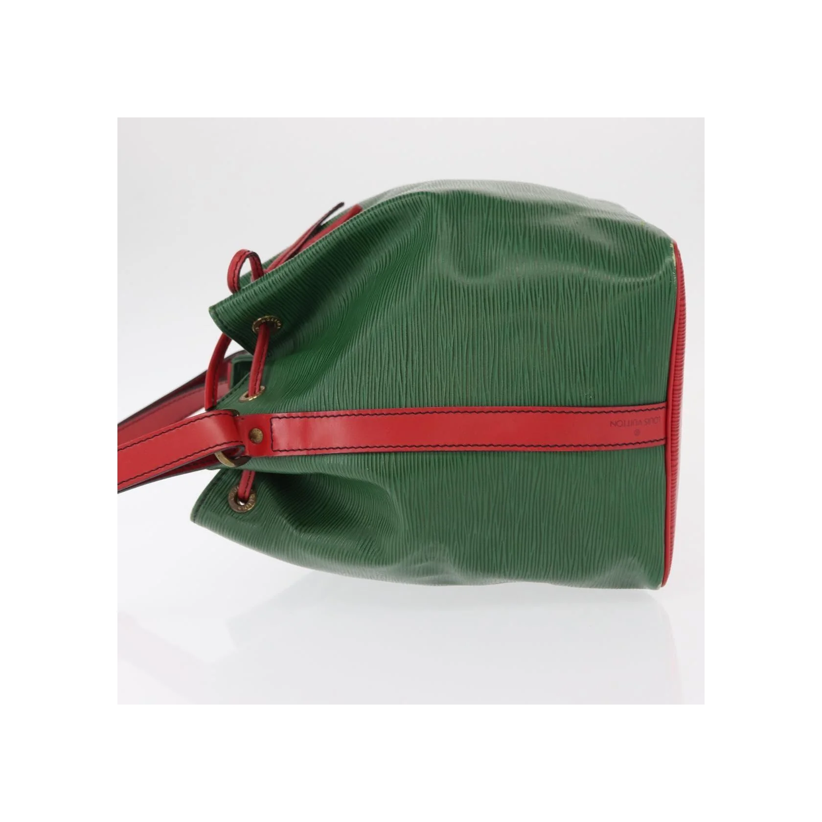 Sac À Main Louis Vuitton Petit Noé Bicolore - Green - Image 4