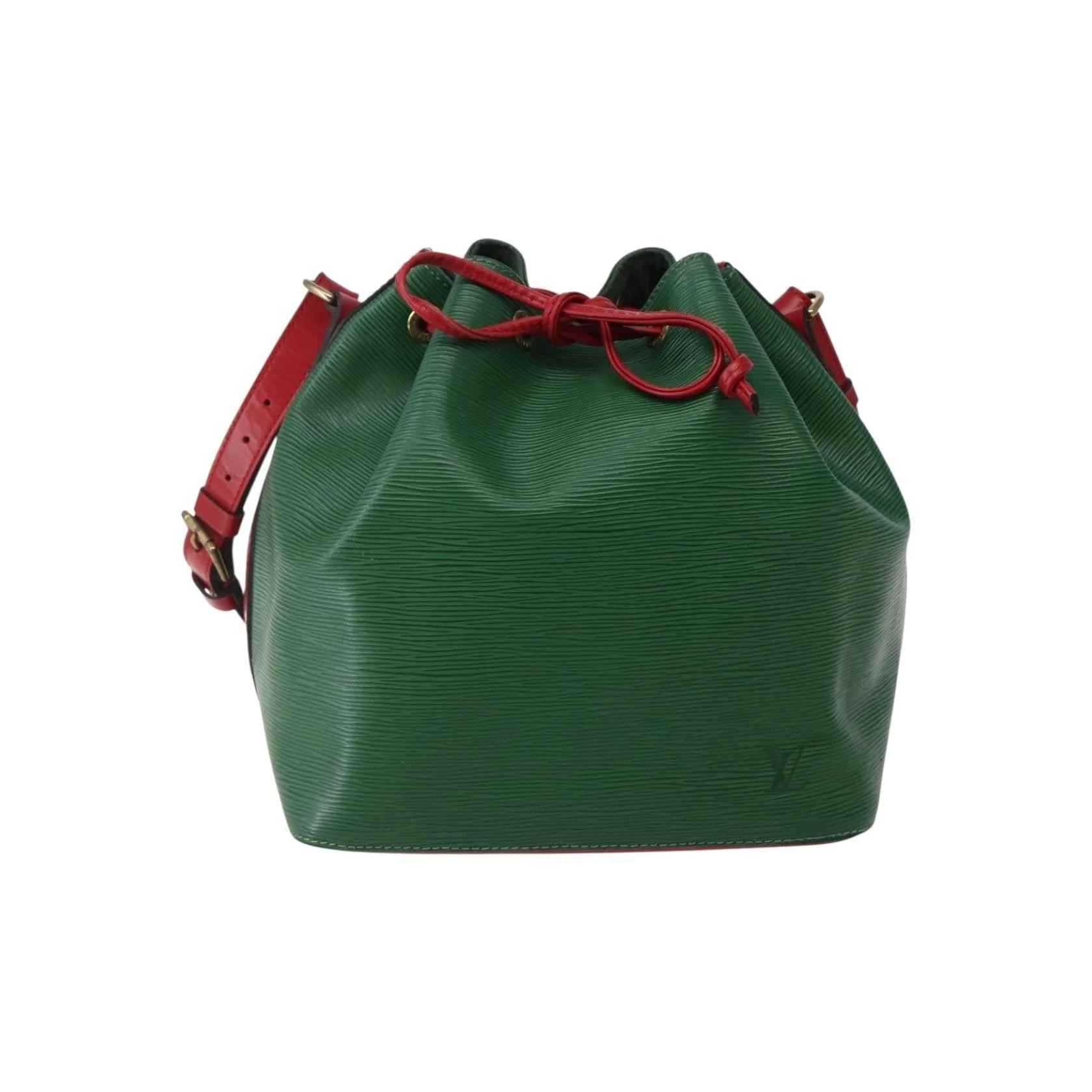 Sac À Main Louis Vuitton Petit Noé Bicolore - Green - Image 18