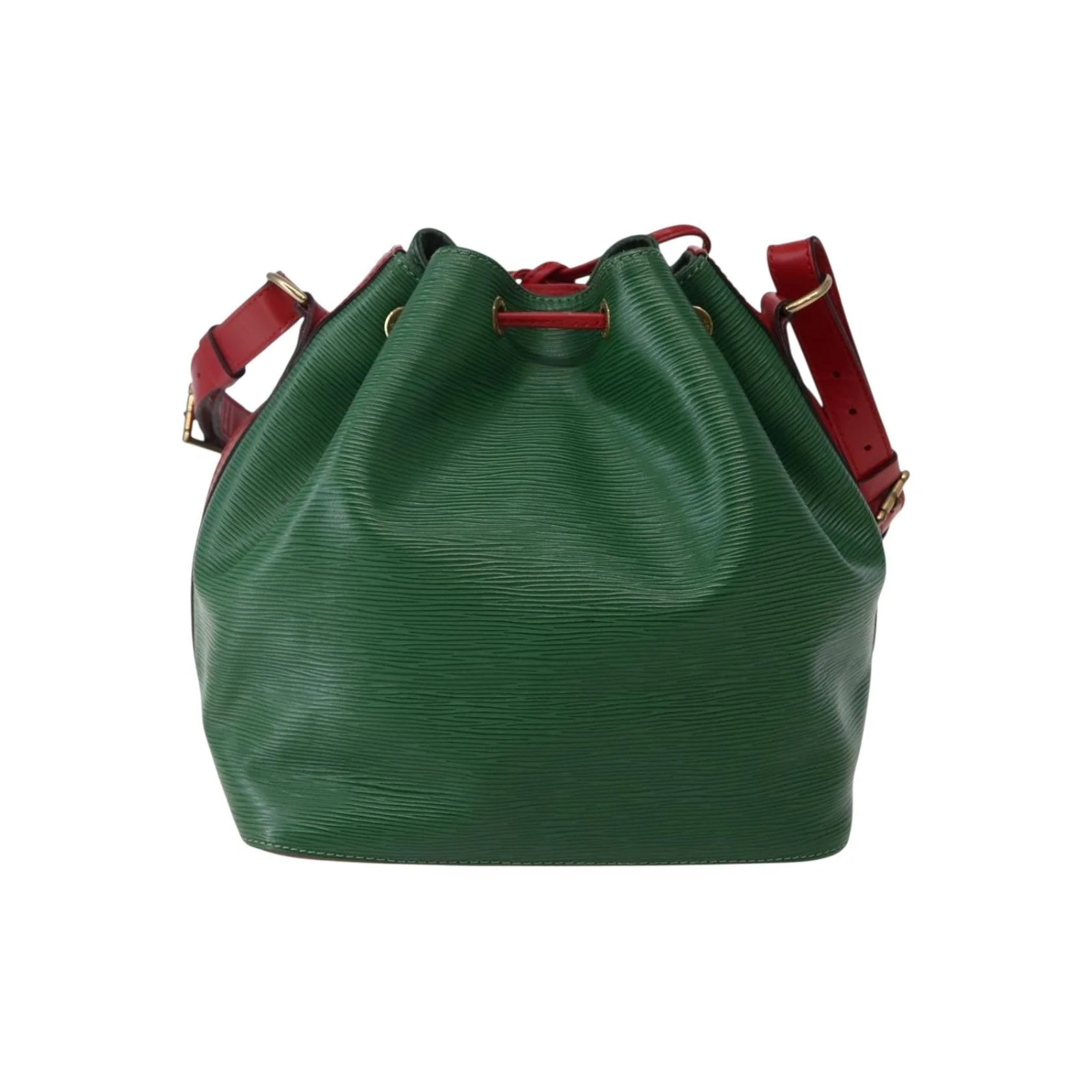 Sac À Main Louis Vuitton Petit Noé Bicolore - Green - Image 2