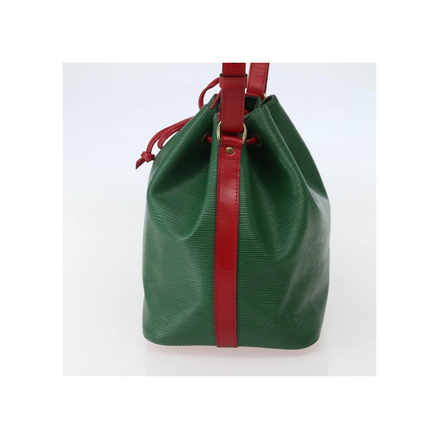 Sac À Main Louis Vuitton Petit Noé Bicolore - Green - Image 4