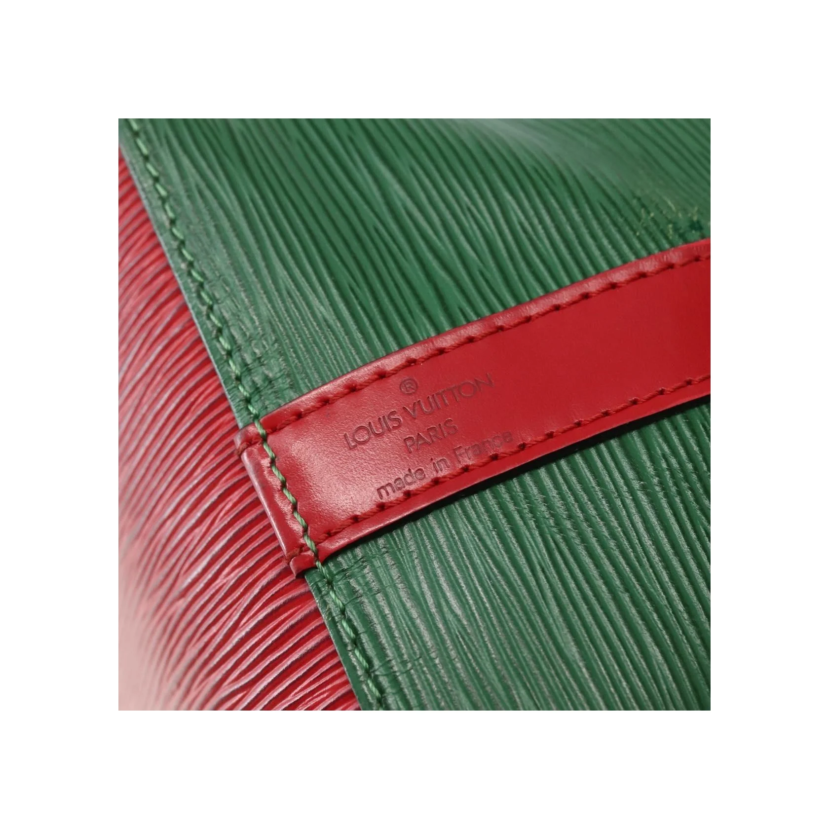 Sac À Main Louis Vuitton Petit Noé Bicolore - Green - Image 7