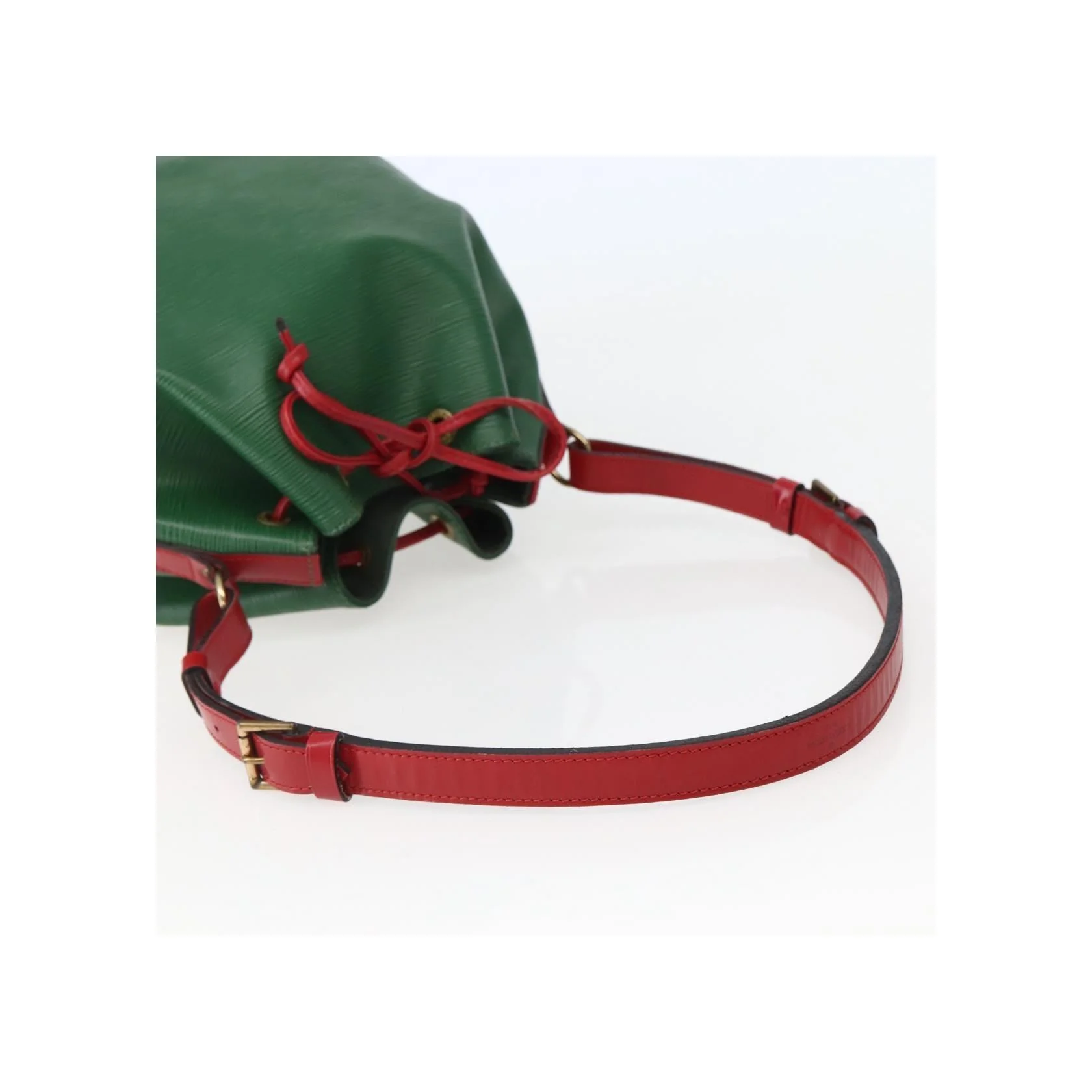Sac À Main Louis Vuitton Petit Noé Bicolore - Green - Image 8