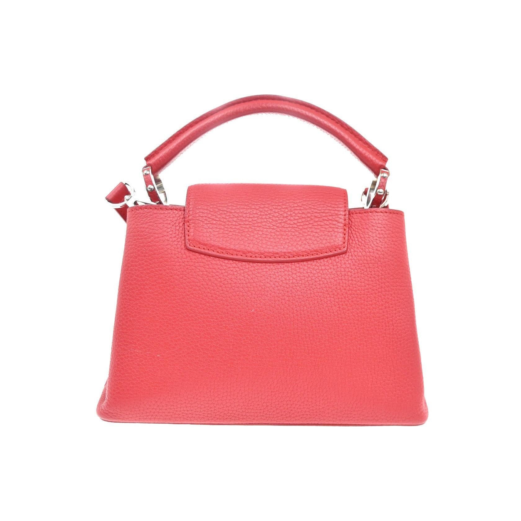 Sac Louis Vuitton Capucines - Red - Image 2