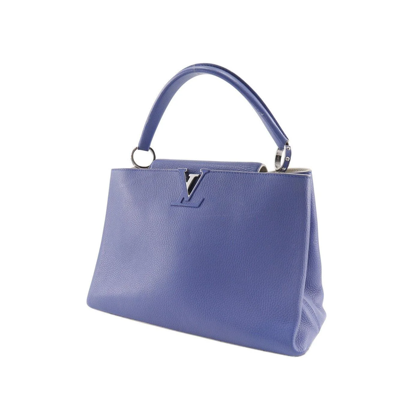 Sac Louis Vuitton Capucines - Blue - Image 3
