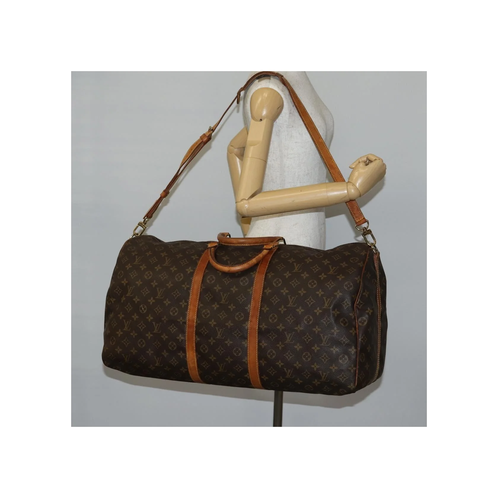 Sac Keepall Bandoulière Louis Vuitton - Brown - Image 14