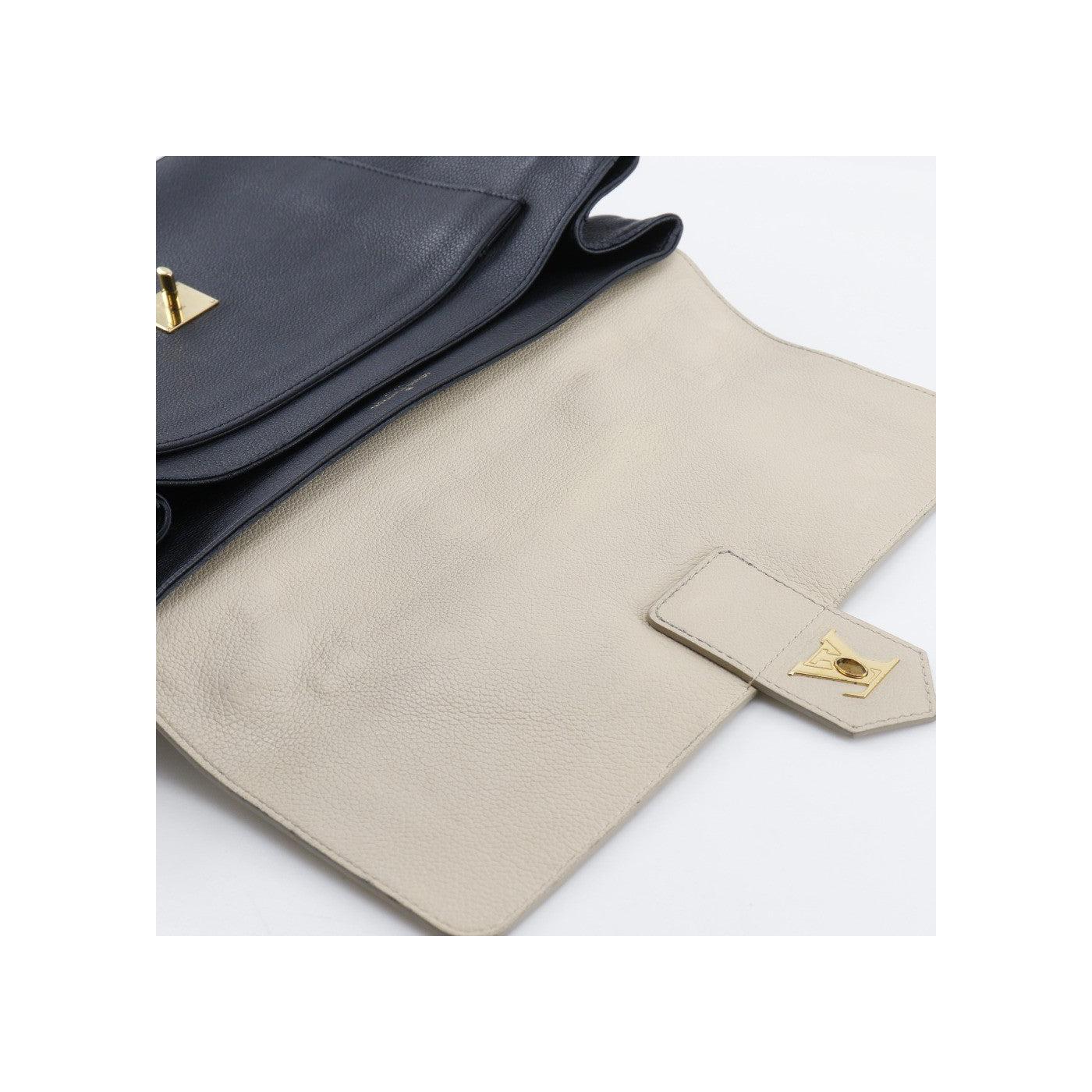 Sac À Main Louis Vuitton Lockme - Black - Image 11