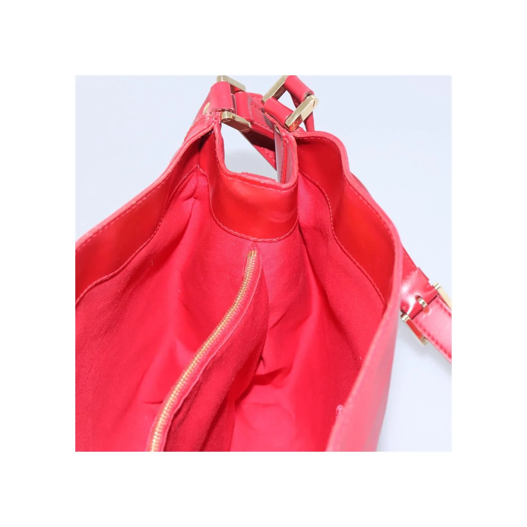 Sac À Main Louis Vuitton Mandara - Red - Image 18