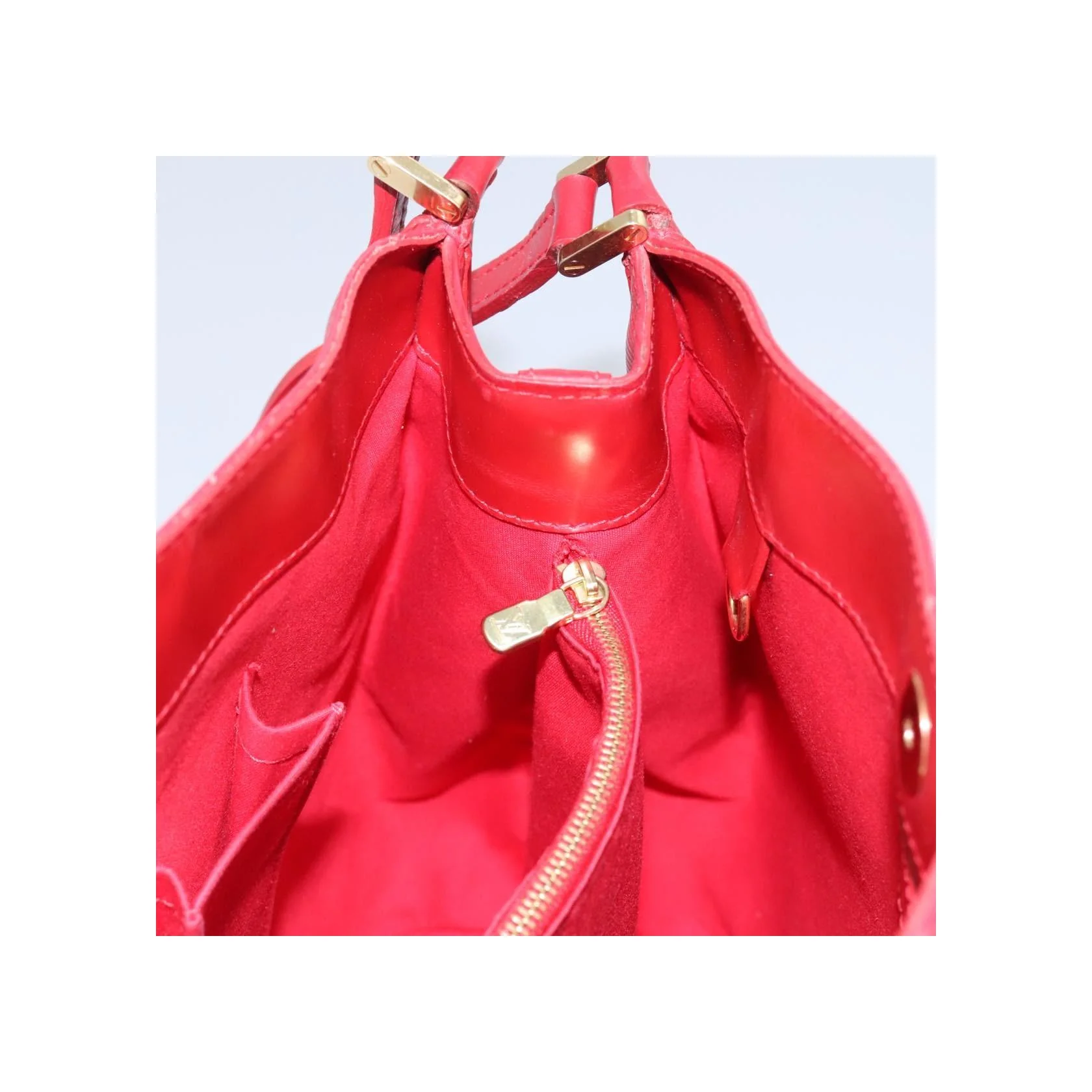 Sac À Main Louis Vuitton Mandara - Red - Image 19