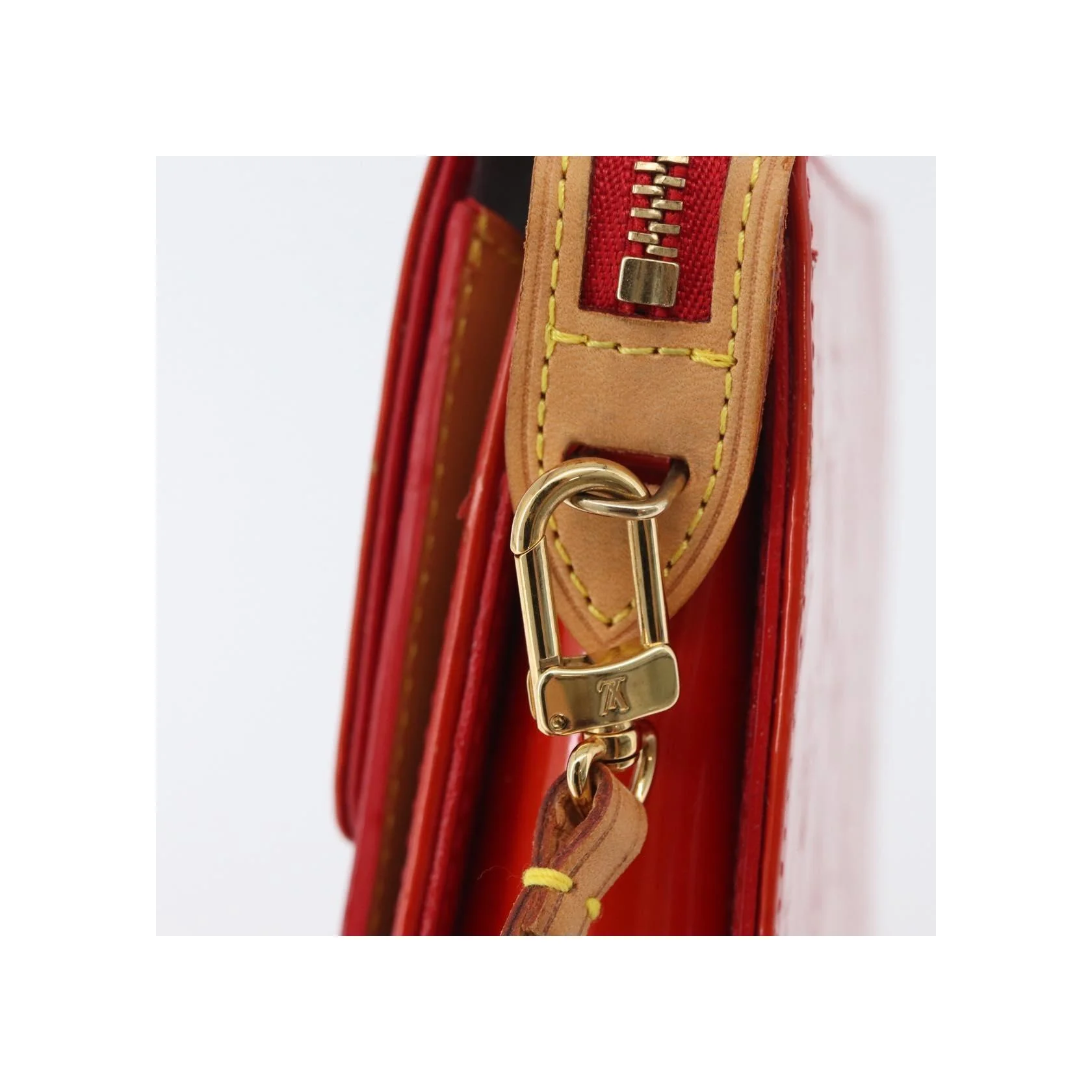 Sac À Main Louis Vuitton Mott - Red - Image 14