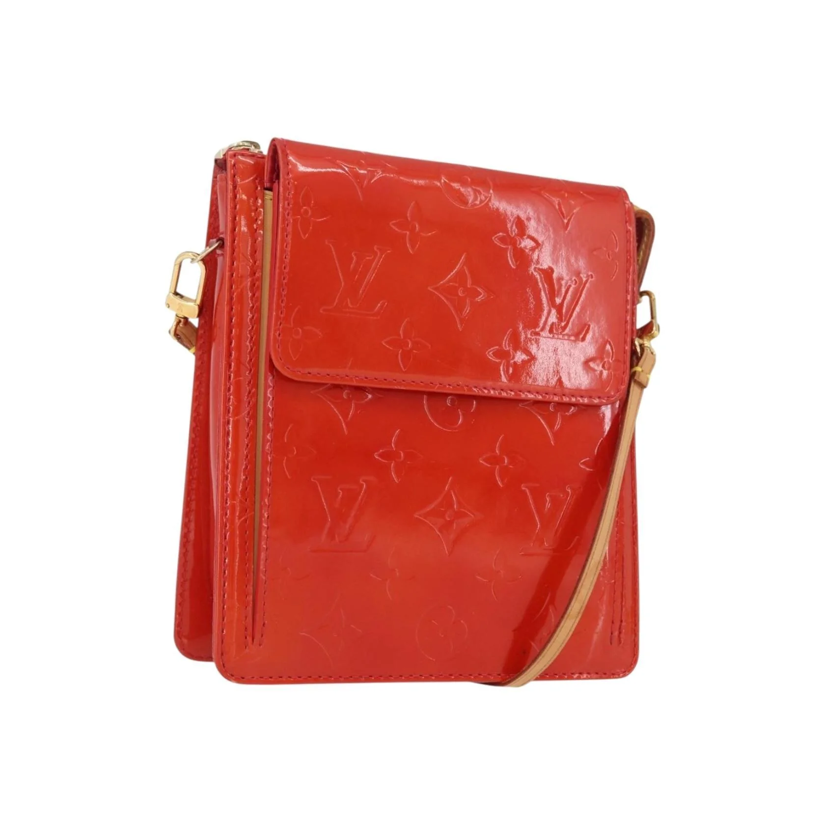 Sac À Main Louis Vuitton Mott - Red - Image 16