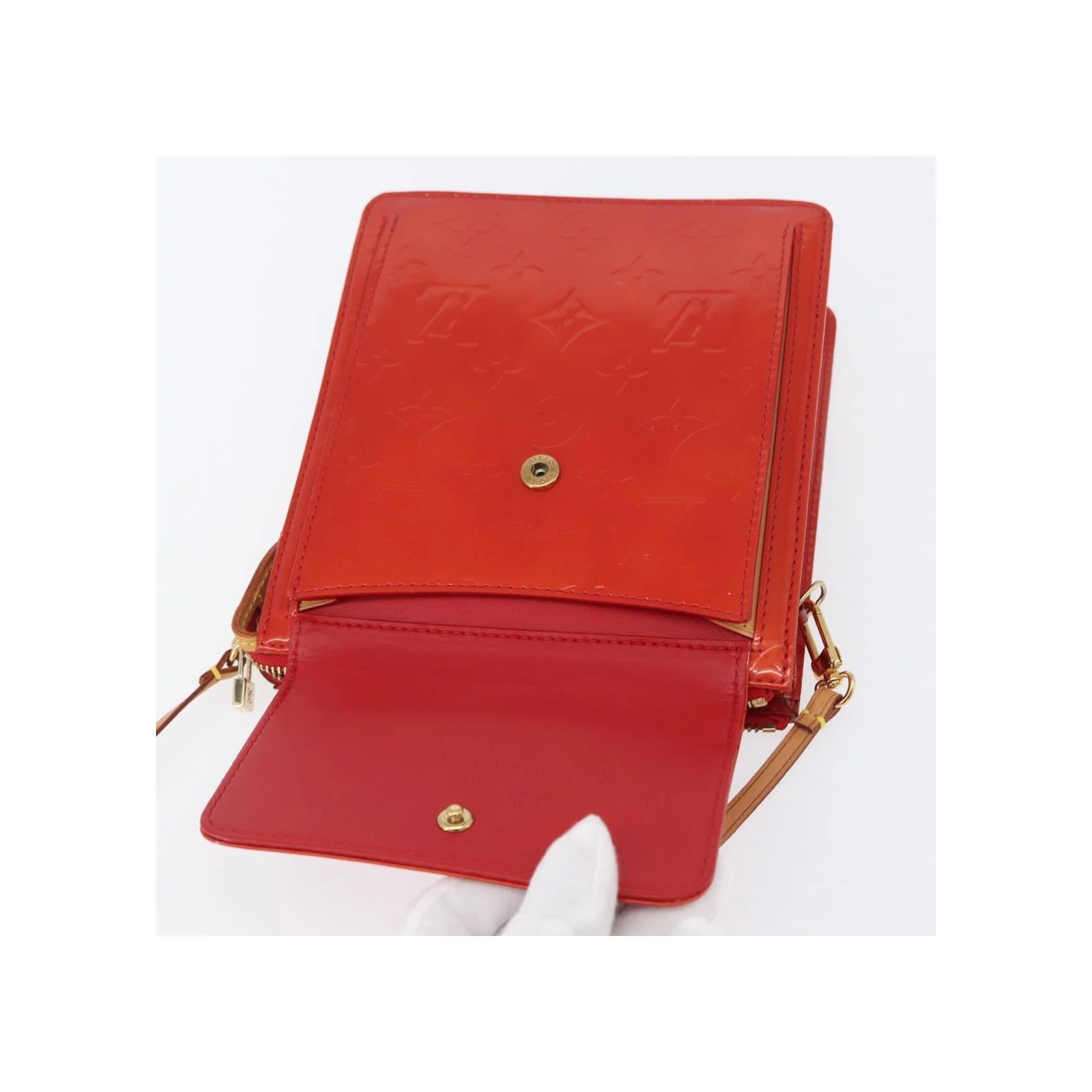 Sac À Main Louis Vuitton Mott - Red - Image 23