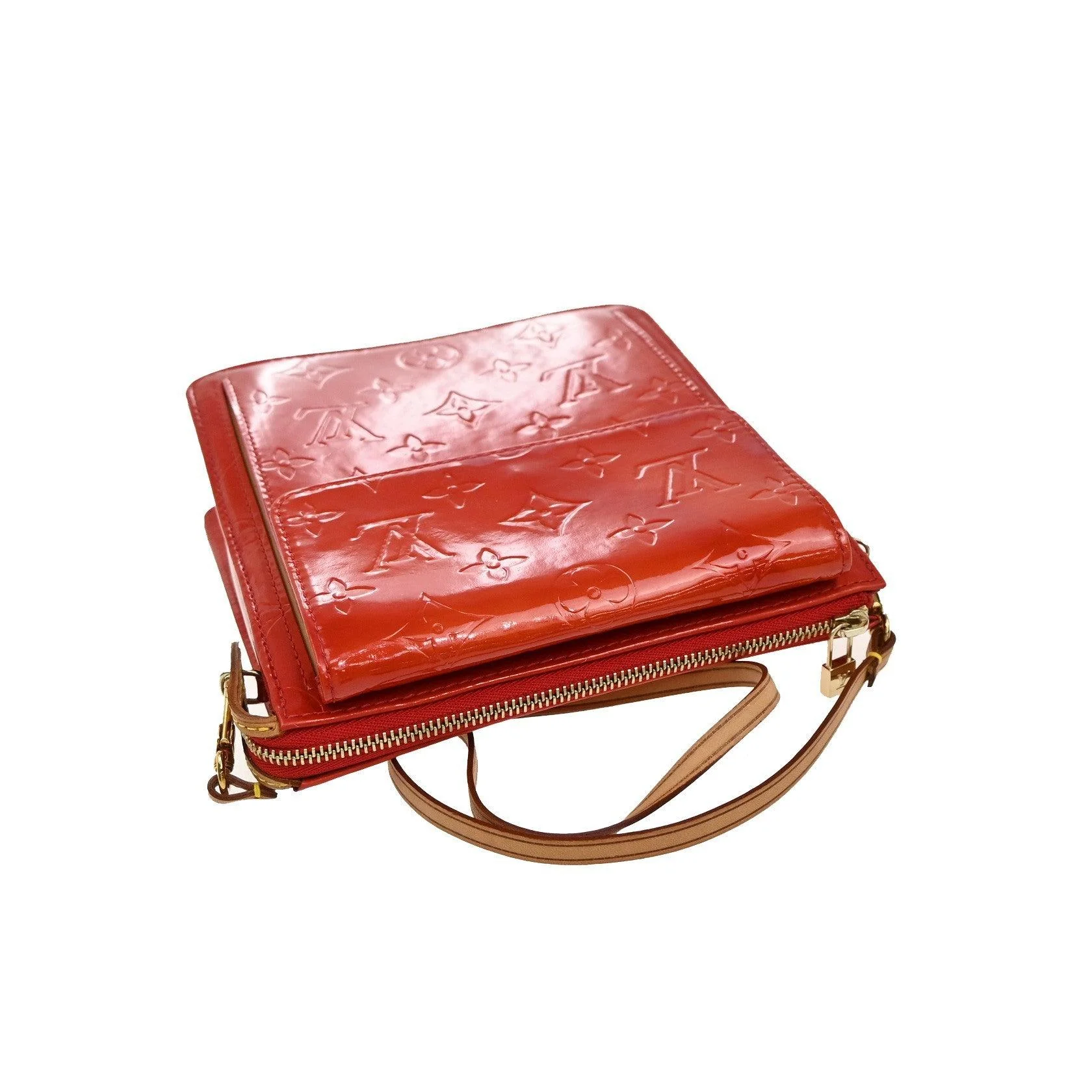 Sac À Main Louis Vuitton Mott - Red - Image 8