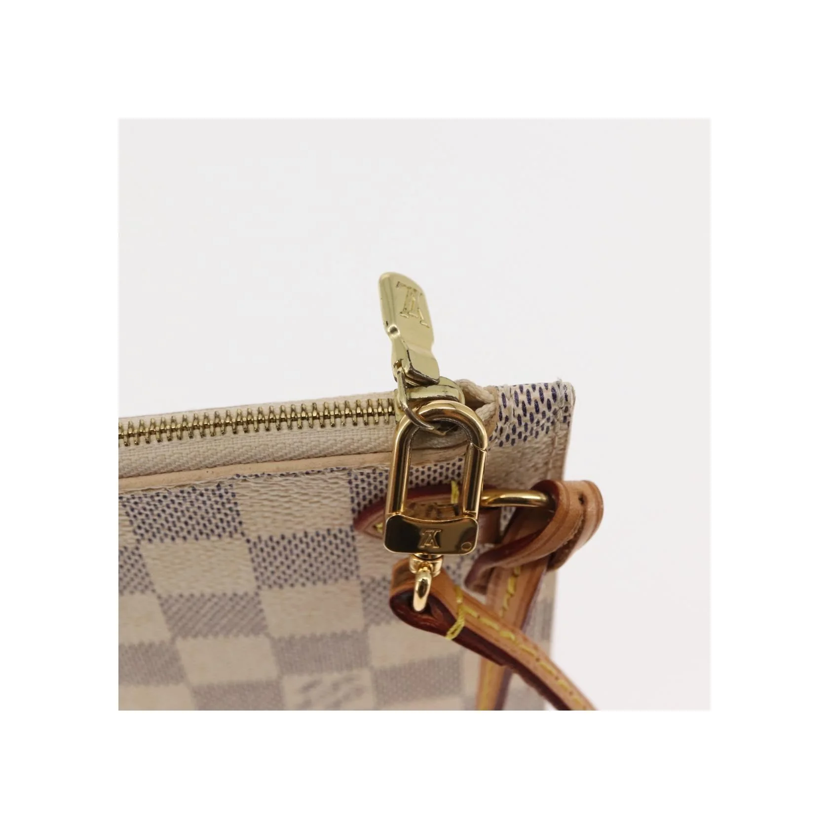 Pochette Louis Vuitton Neverfull - White - Image 13