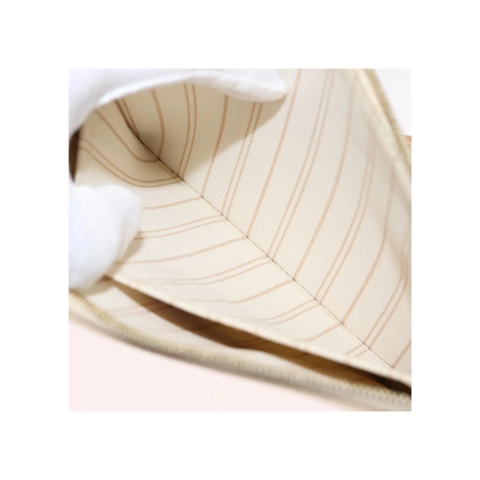 Pochette Louis Vuitton Neverfull - White - Image 20