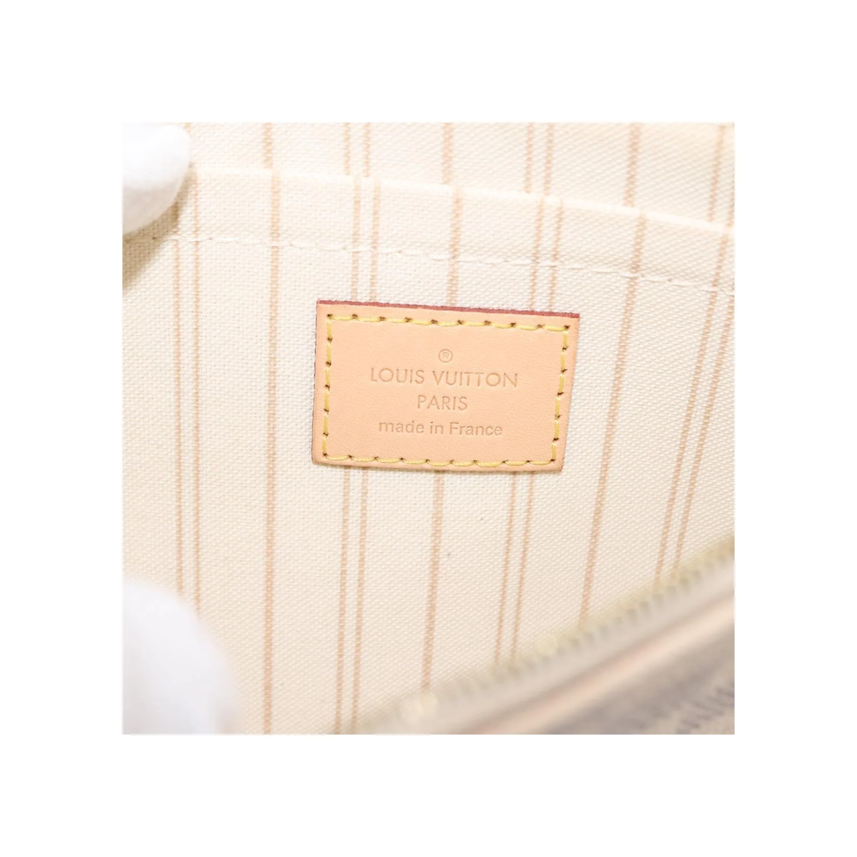 Pochette Louis Vuitton Neverfull - White - Image 6