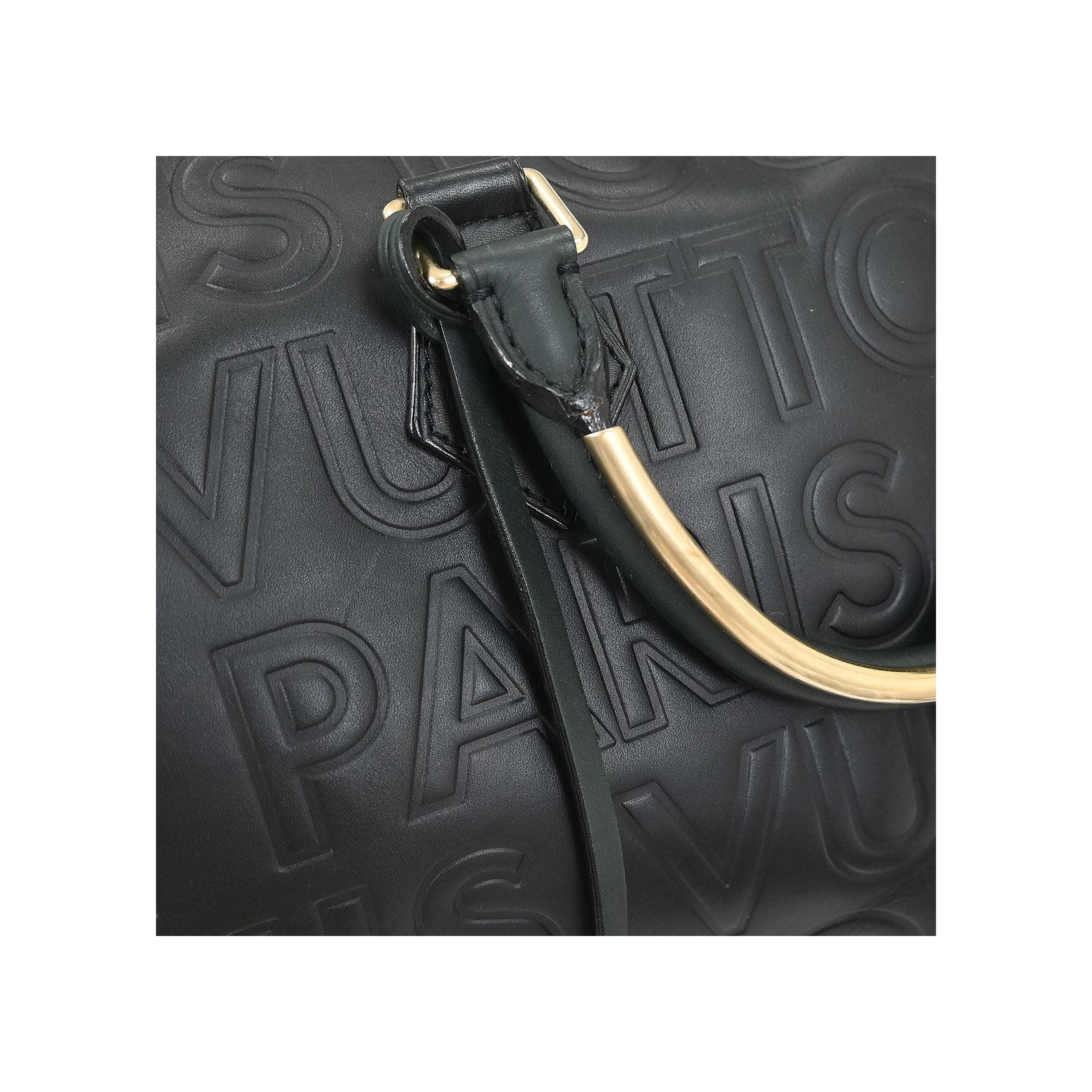 Sac Louis Vuitton Paris Speedy Cube - Black - Image 11