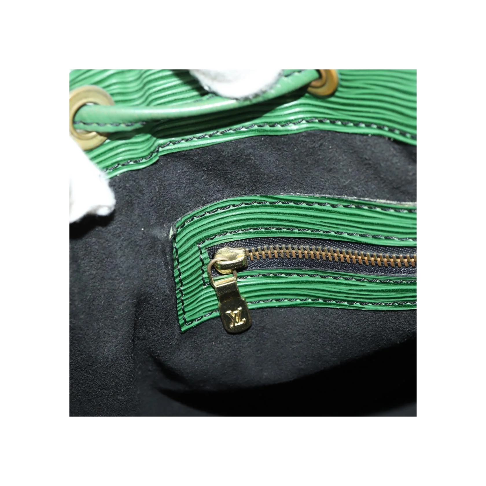 Sac À Main Louis Vuitton Petit Noé - Green - Image 13