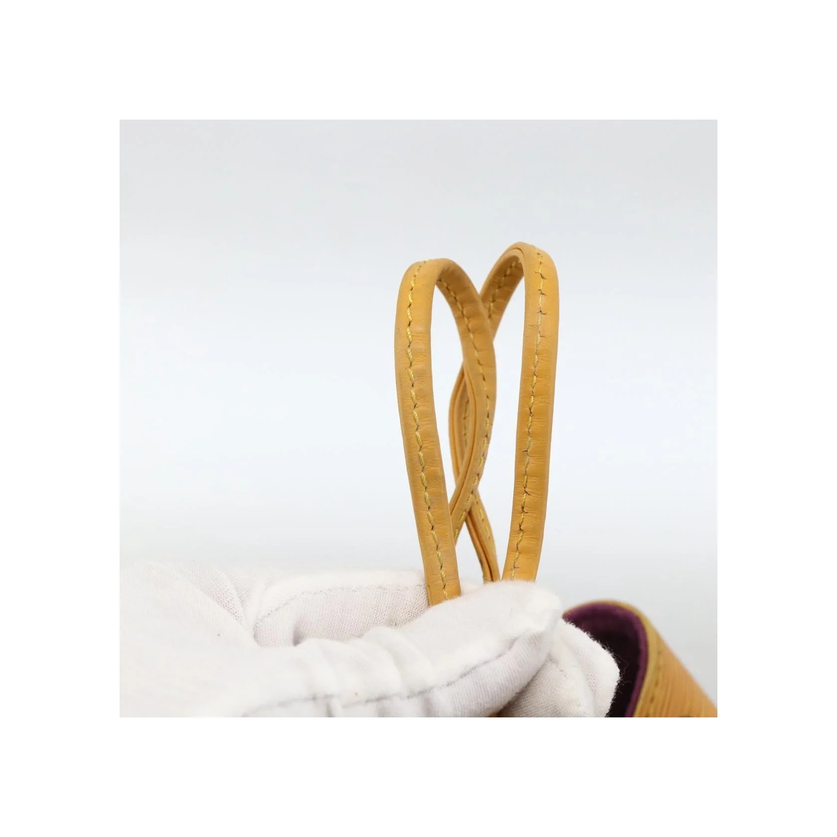 Sac À Main Louis Vuitton Petit Noé - Yellow - Image 16